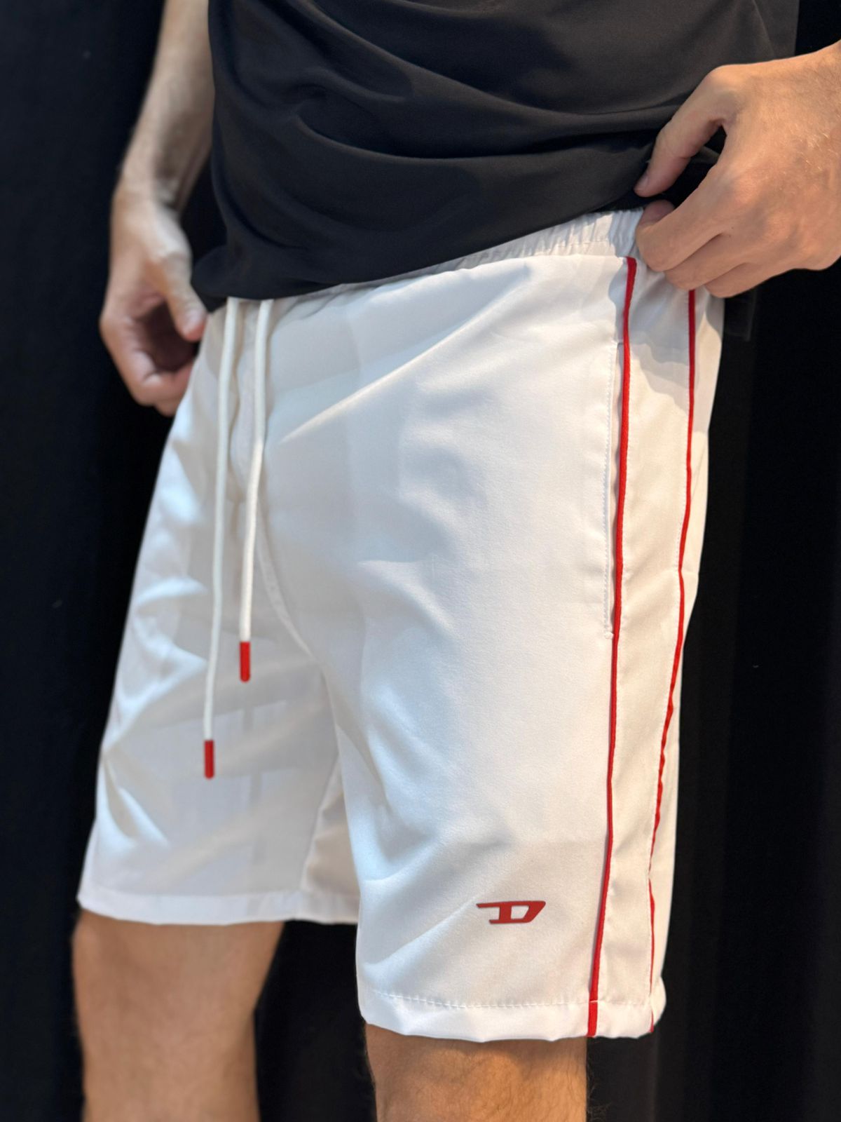 Short Griffe DSL - Branco - 02616 - Conceito 62