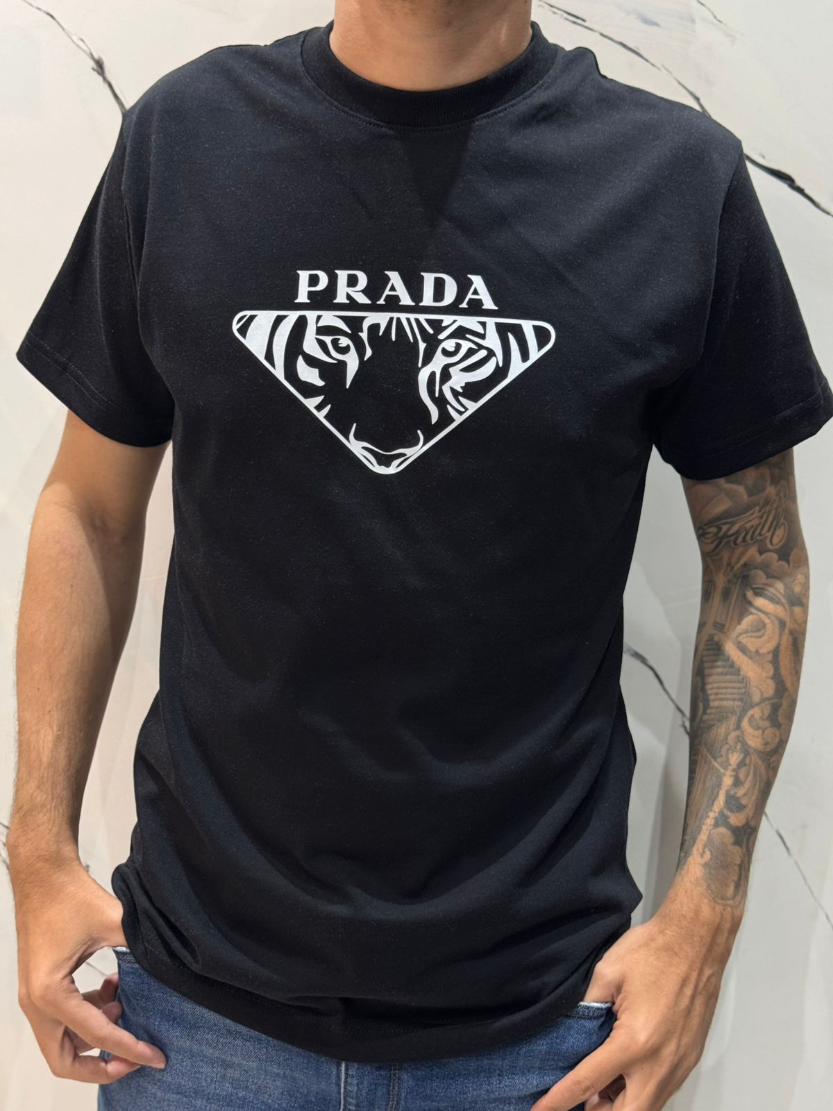 Camiseta Peruana Prad - Preto - 03247 - Conceito 62