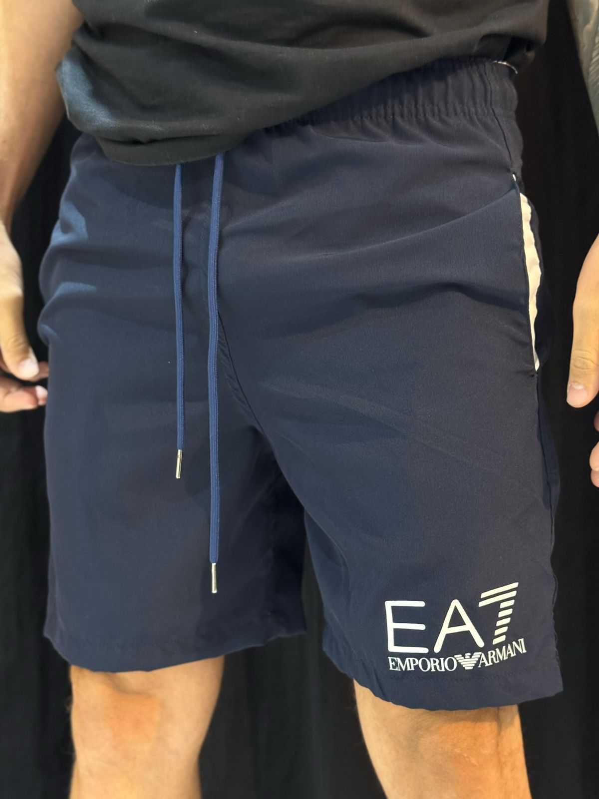 Short Premium EA7 - Azul - 03219 - Conceito 62