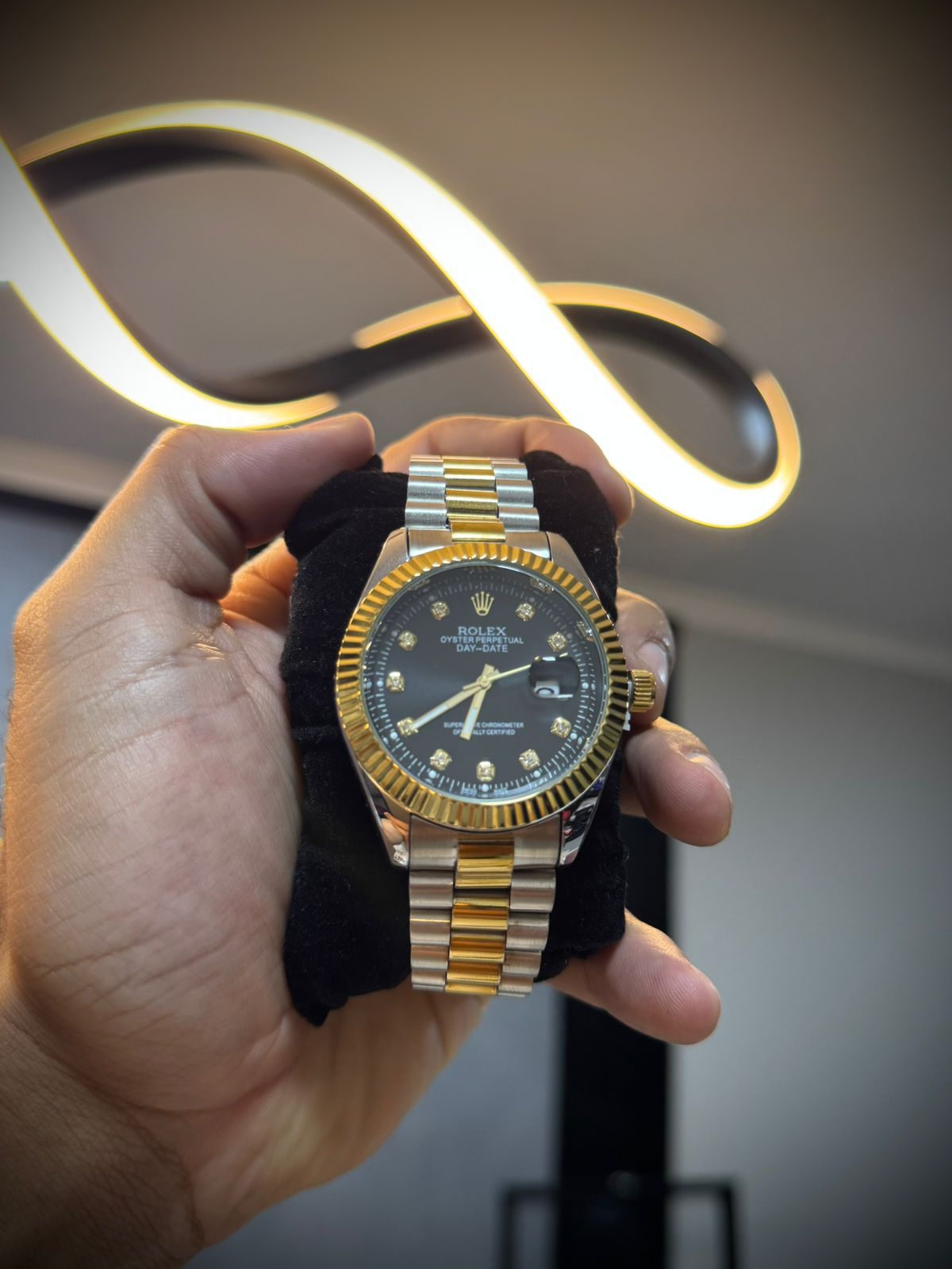 Relógio Rolex - Prata/Dourado - 03438 - Conceito 62