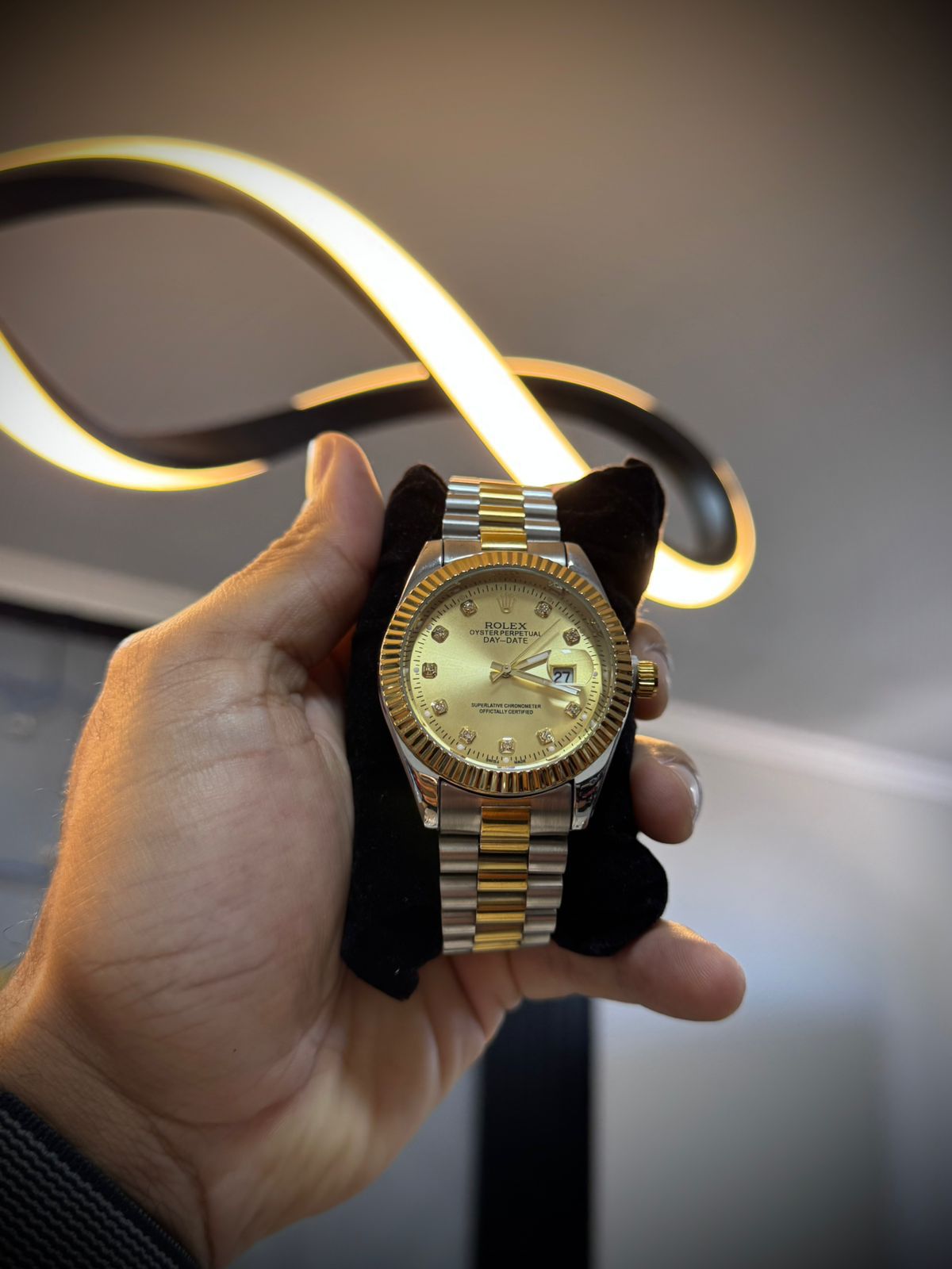 Relógio Rolex - Prata/Dourado - 03439 - Conceito 62