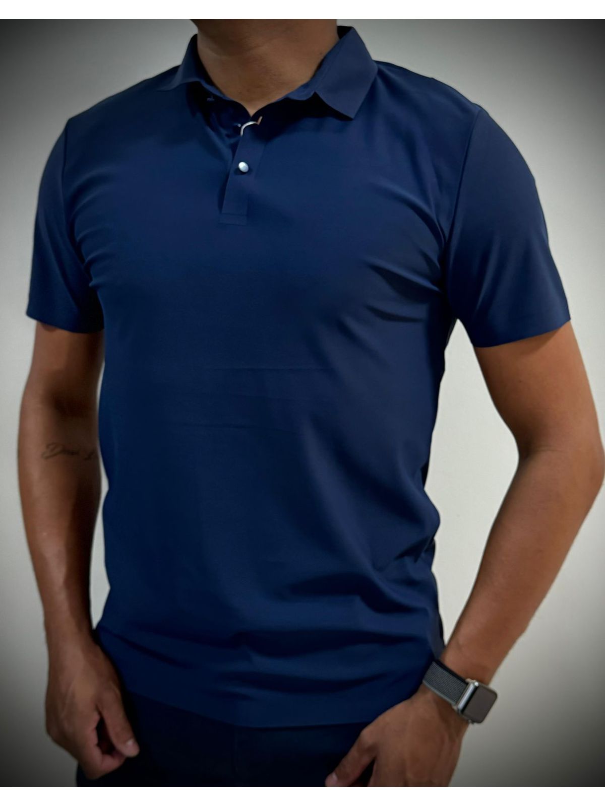 Polo Italiana Lisa - Azul - 03414 - Conceito 62