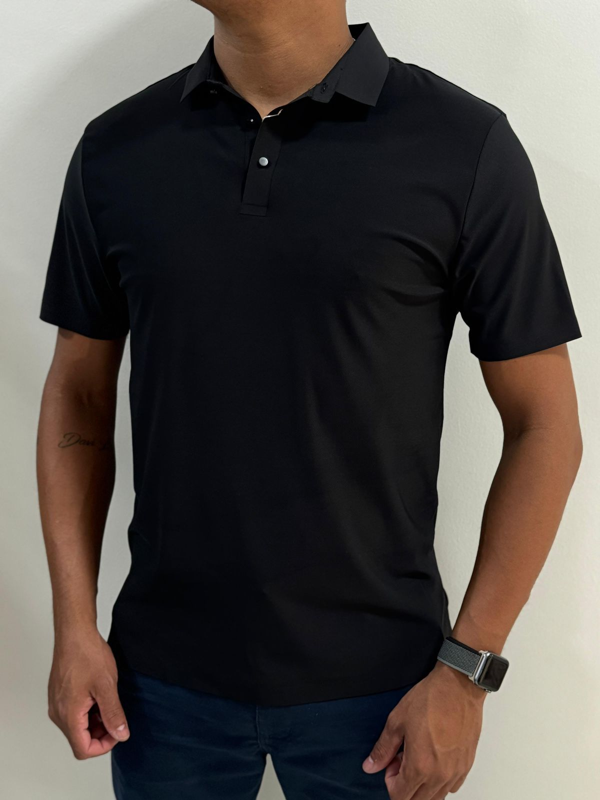 Polo Italiana Lisa - Preto - 03416 - Conceito 62