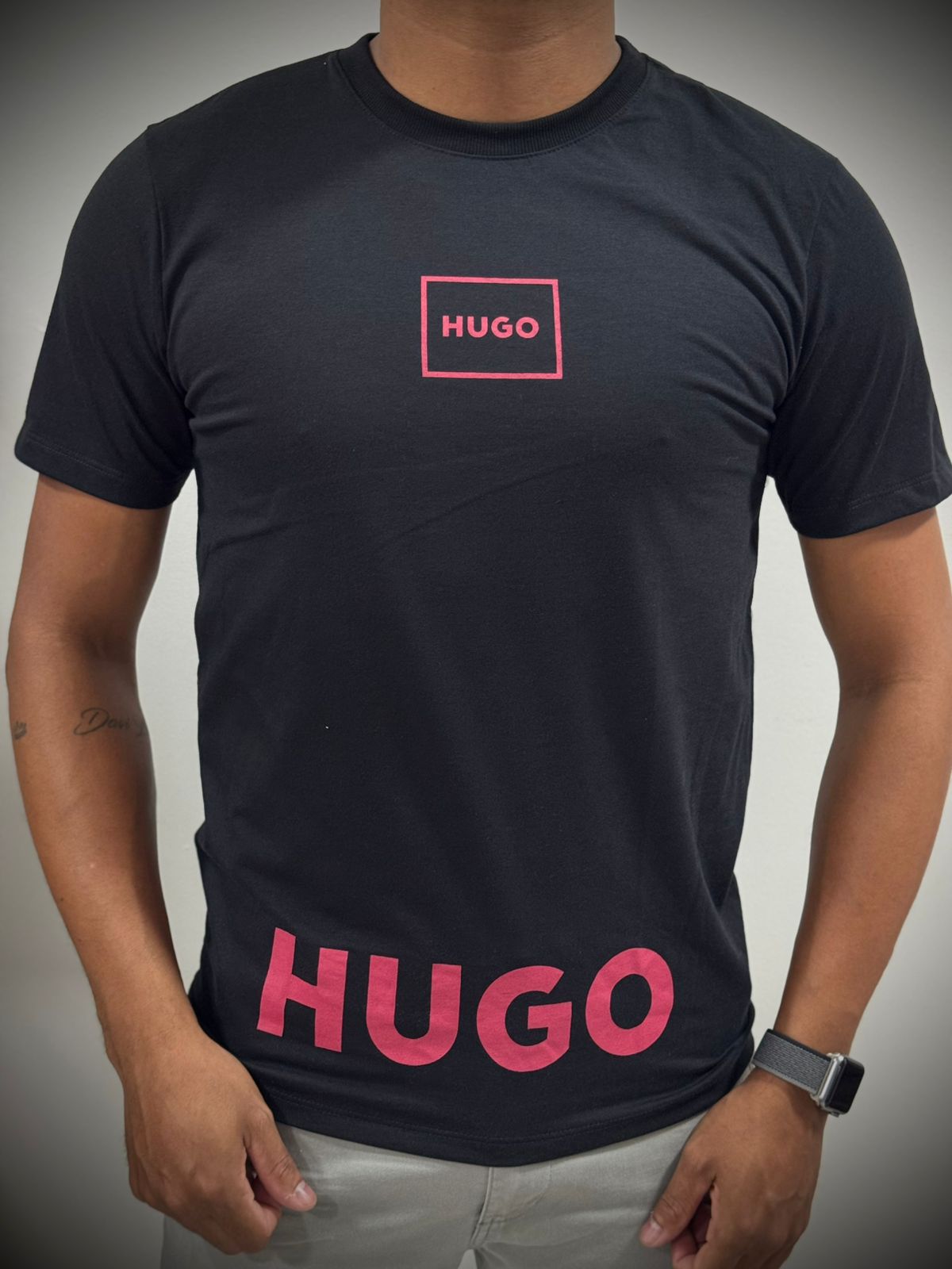Camiseta Premium Hugo - Preto - 03466 - Conceito 62