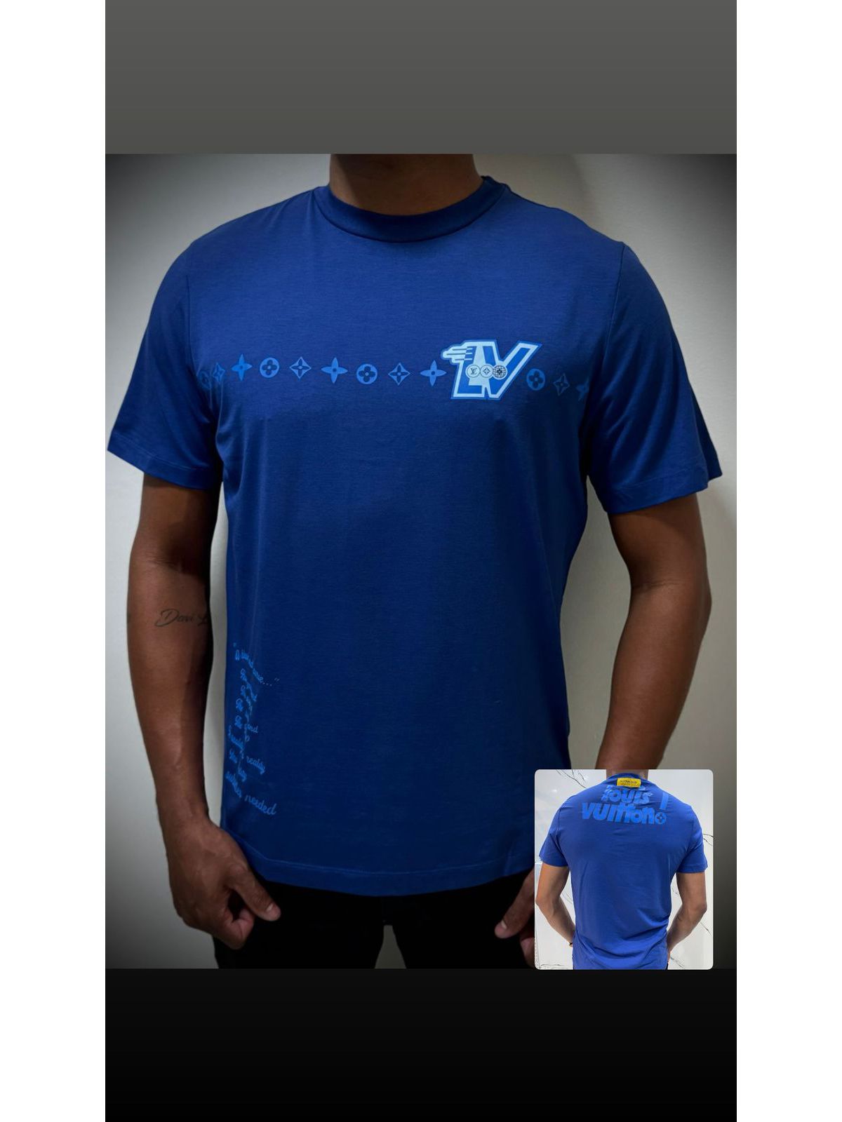 Camiseta Peruana LV - Azul - 03552 - Conceito 62