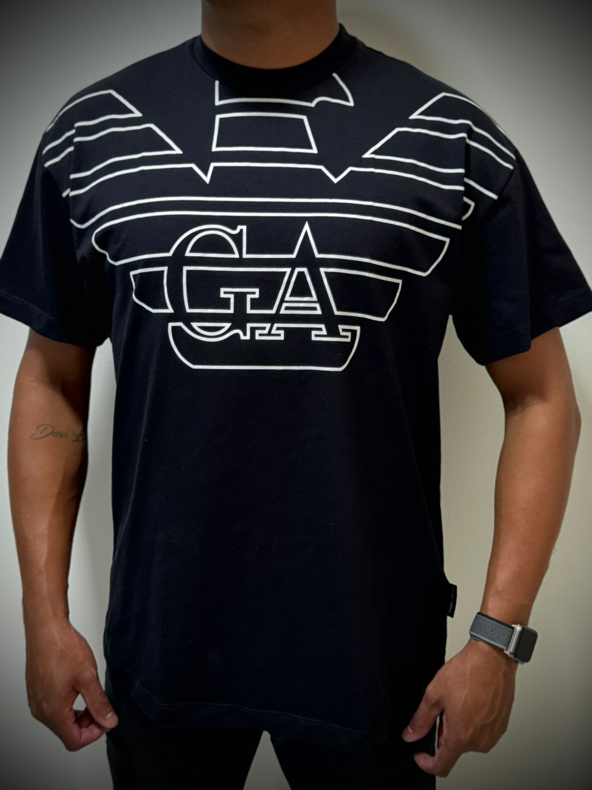 Camiseta Peruana OVER Arman - Preto - 03547 - Conceito 62