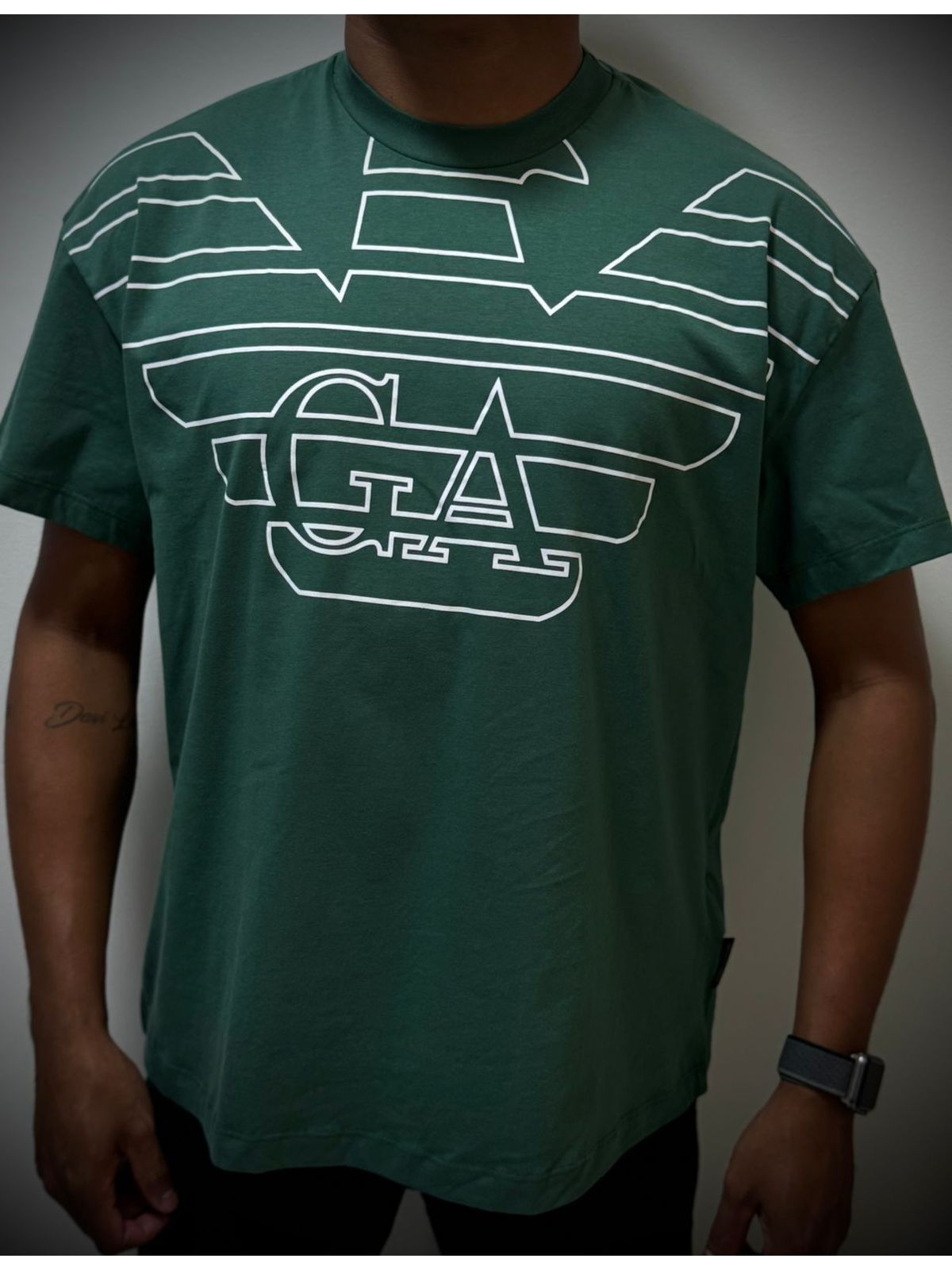 Camiseta Peruana OVER Arman - Verde - 03545 - Conceito 62