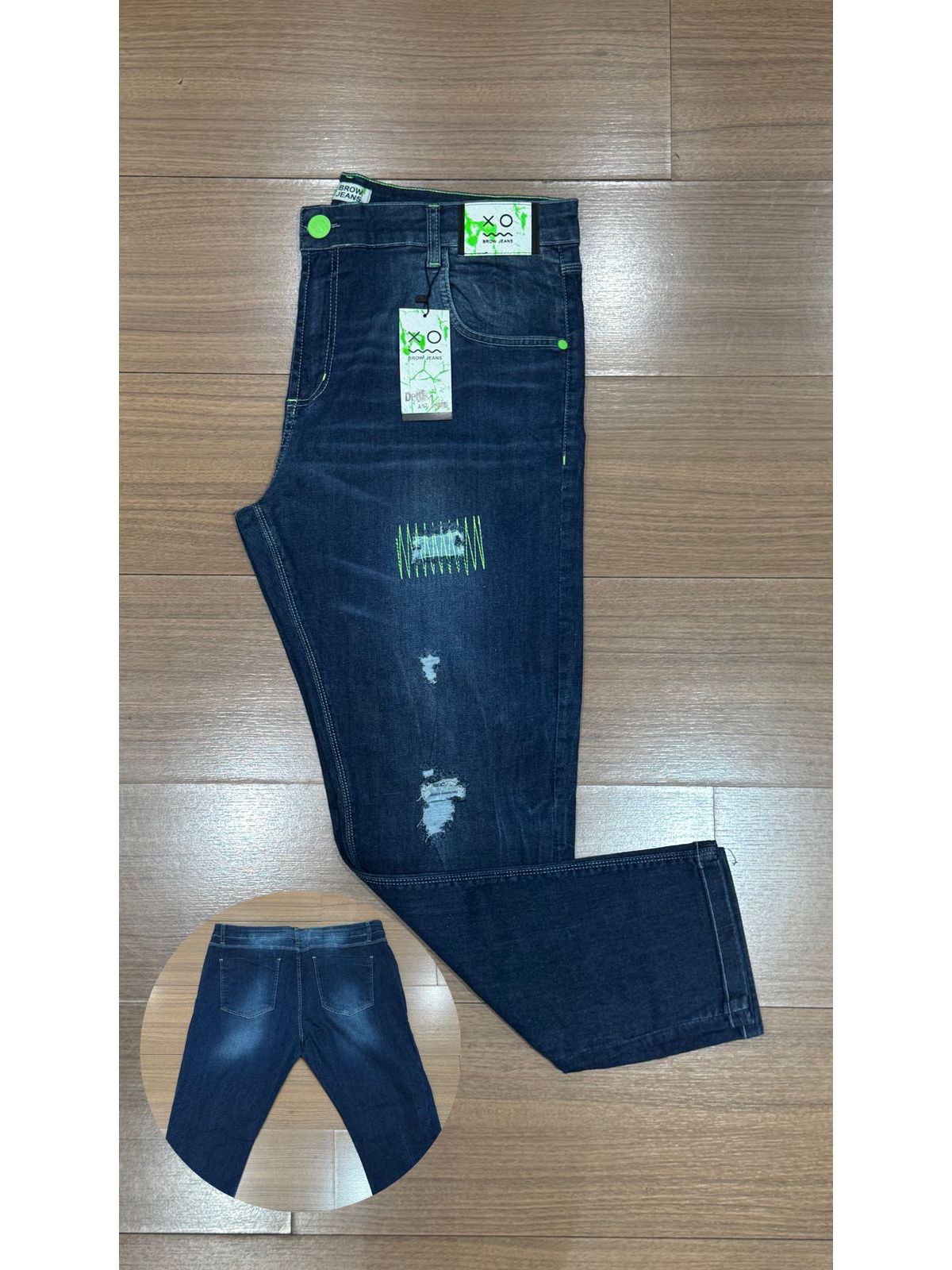 Calça Jeans Jogador - 03682 - Conceito 62