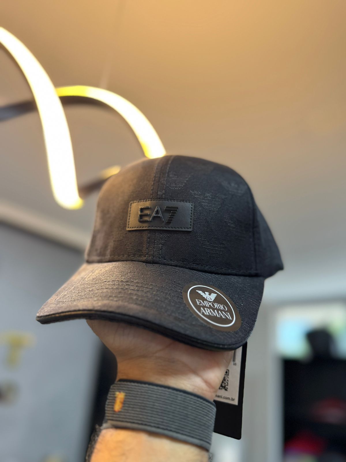 Boné Ea7 - Preto - 03726 - Conceito 62