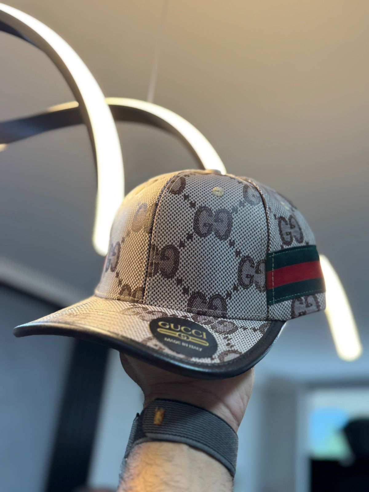 Boné Gucc - Bege - 03756 - Conceito 62