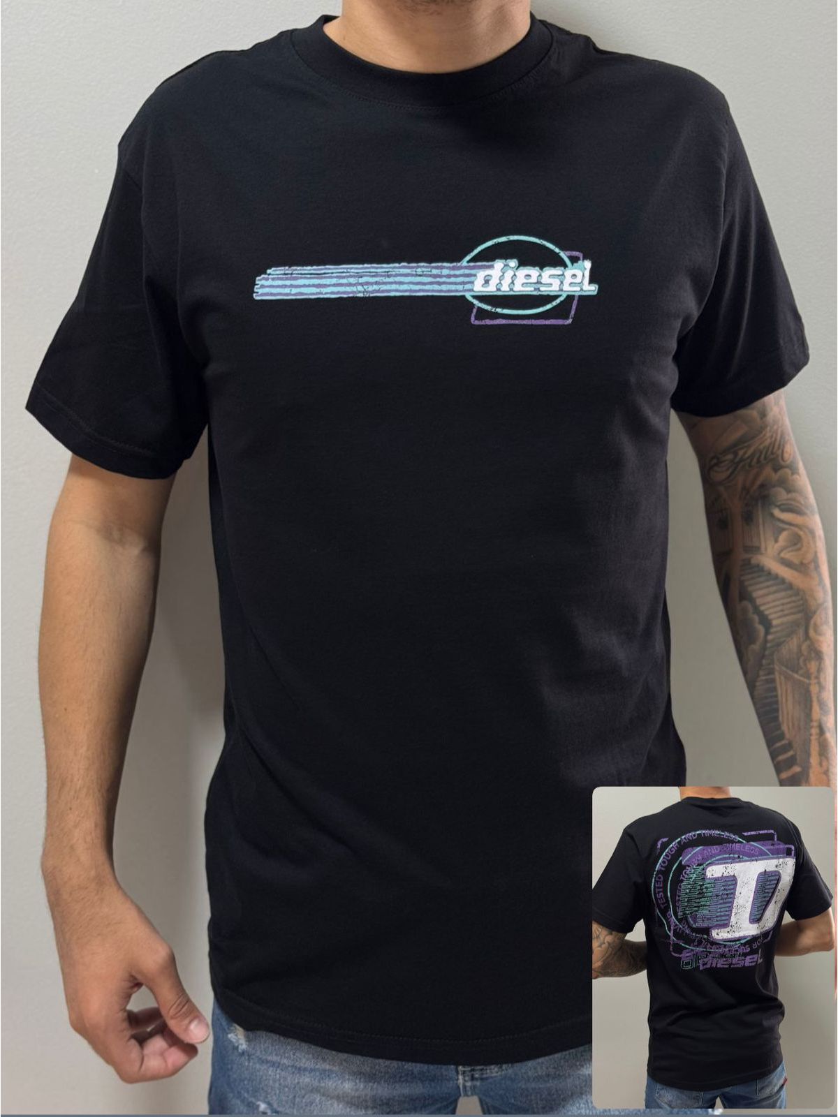 Camiseta Peruana DSL - Preto - 03708 - Conceito 62
