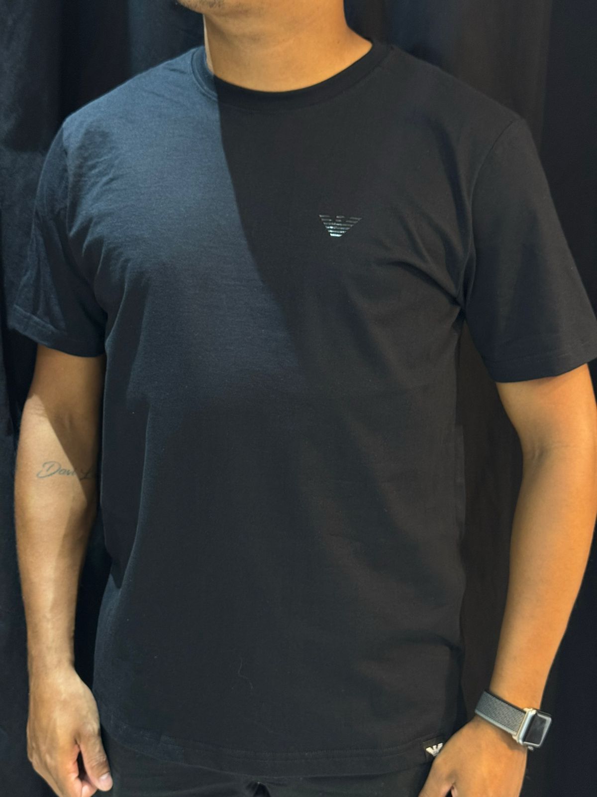 Camiseta Premium Arman - Preto - 03876 - Conceito 62