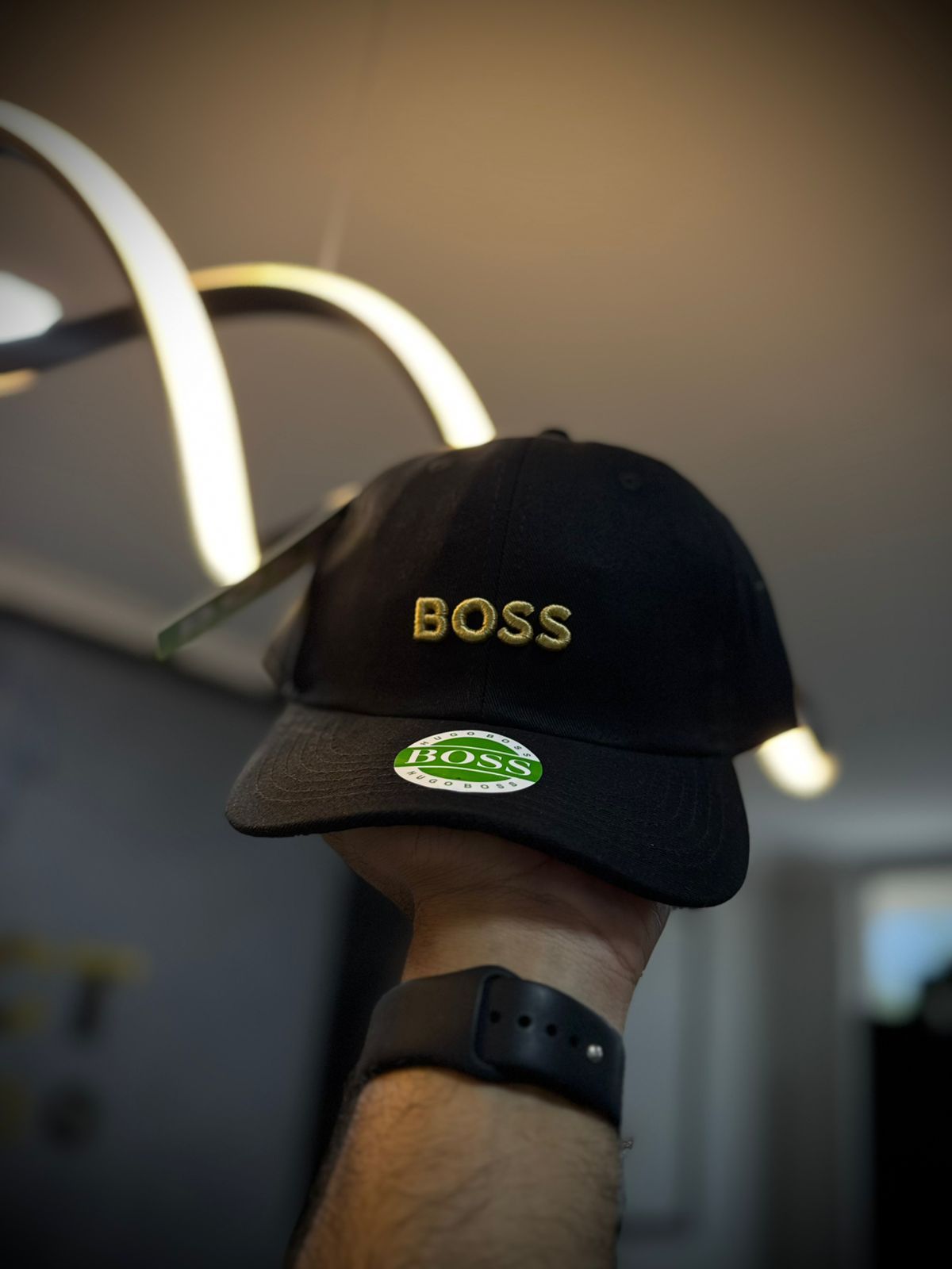 Boné BSS - Preto/dourado - 03969 - Conceito 62