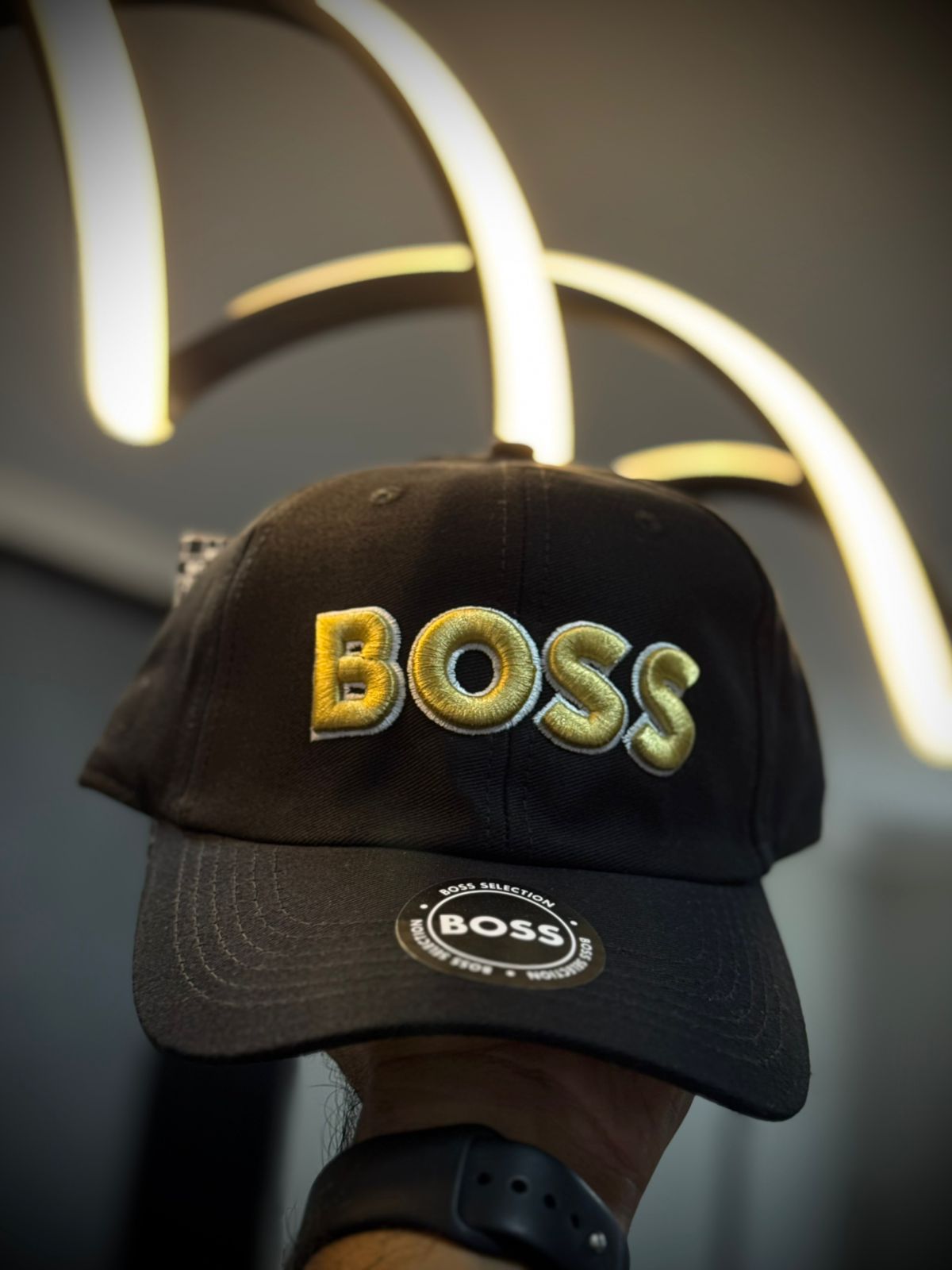 Boné BSS - Preto/dourado - 03976 - Conceito 62