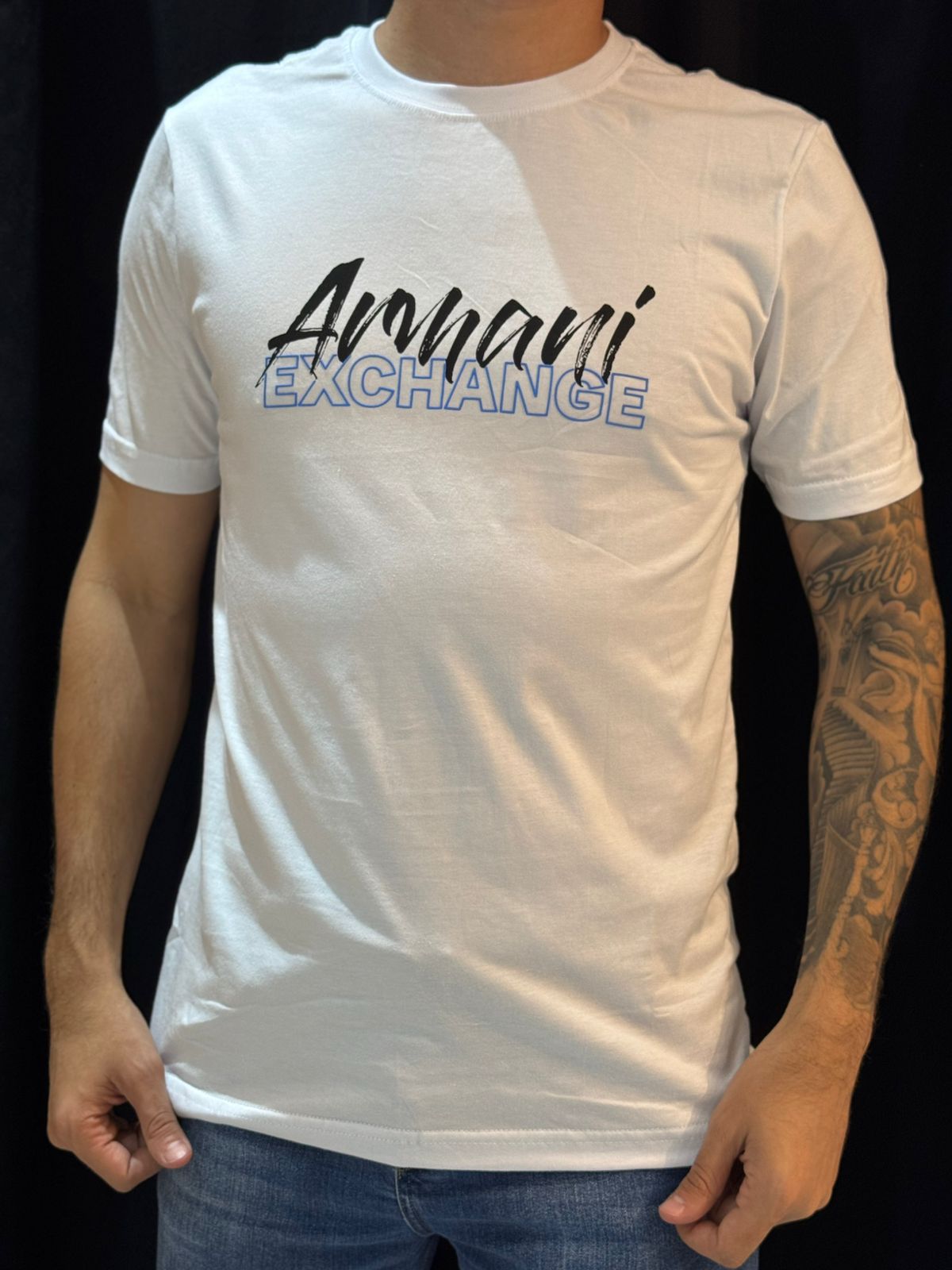 Camiseta Premium Arman - Branco - 04727 - Conceito 62