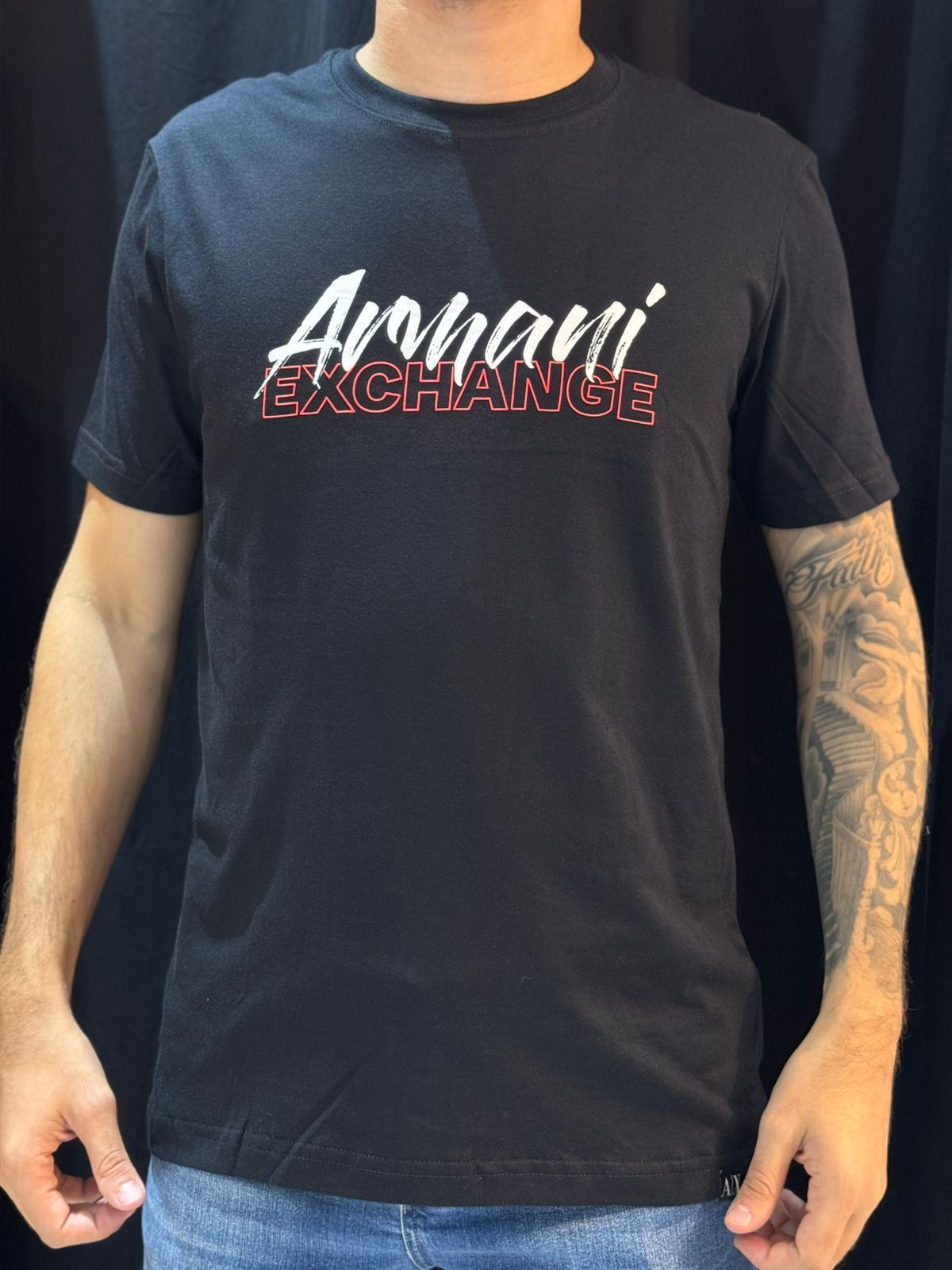 Camiseta Premium Arman - Preto - 04729 - Conceito 62