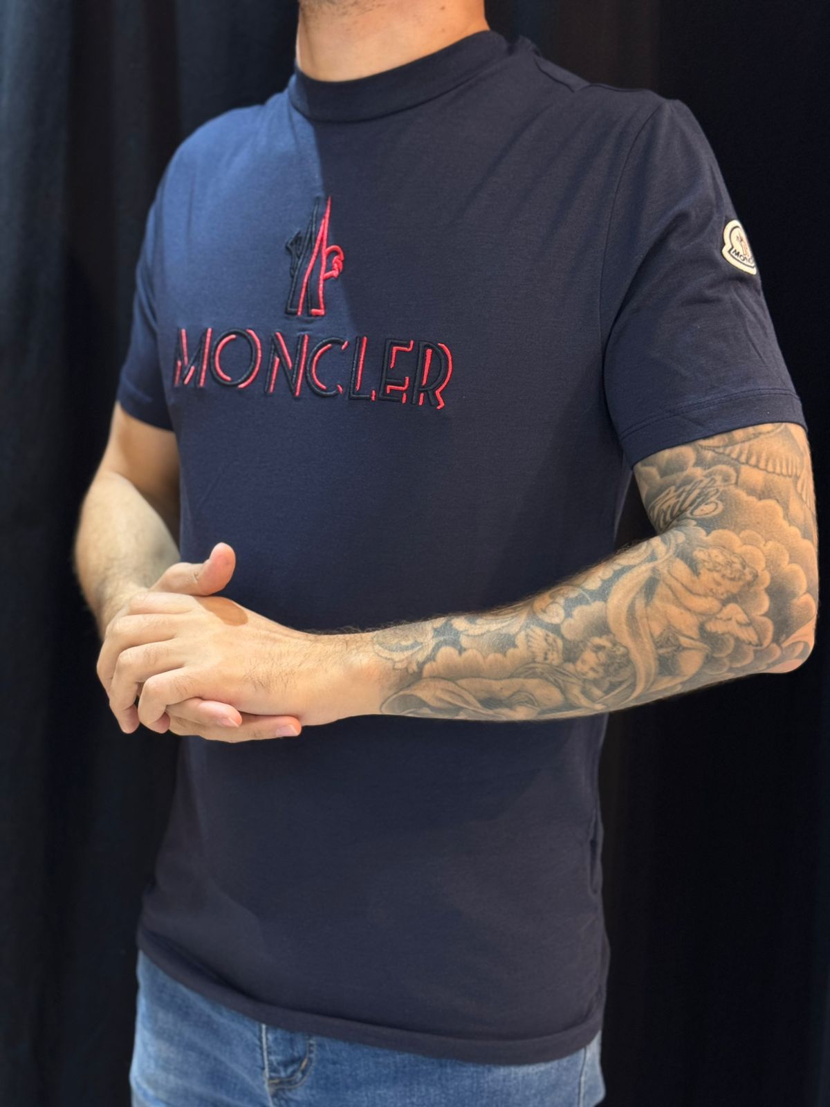 Camiseta Peruana Moncler - Azul - 04651 - Conceito 62