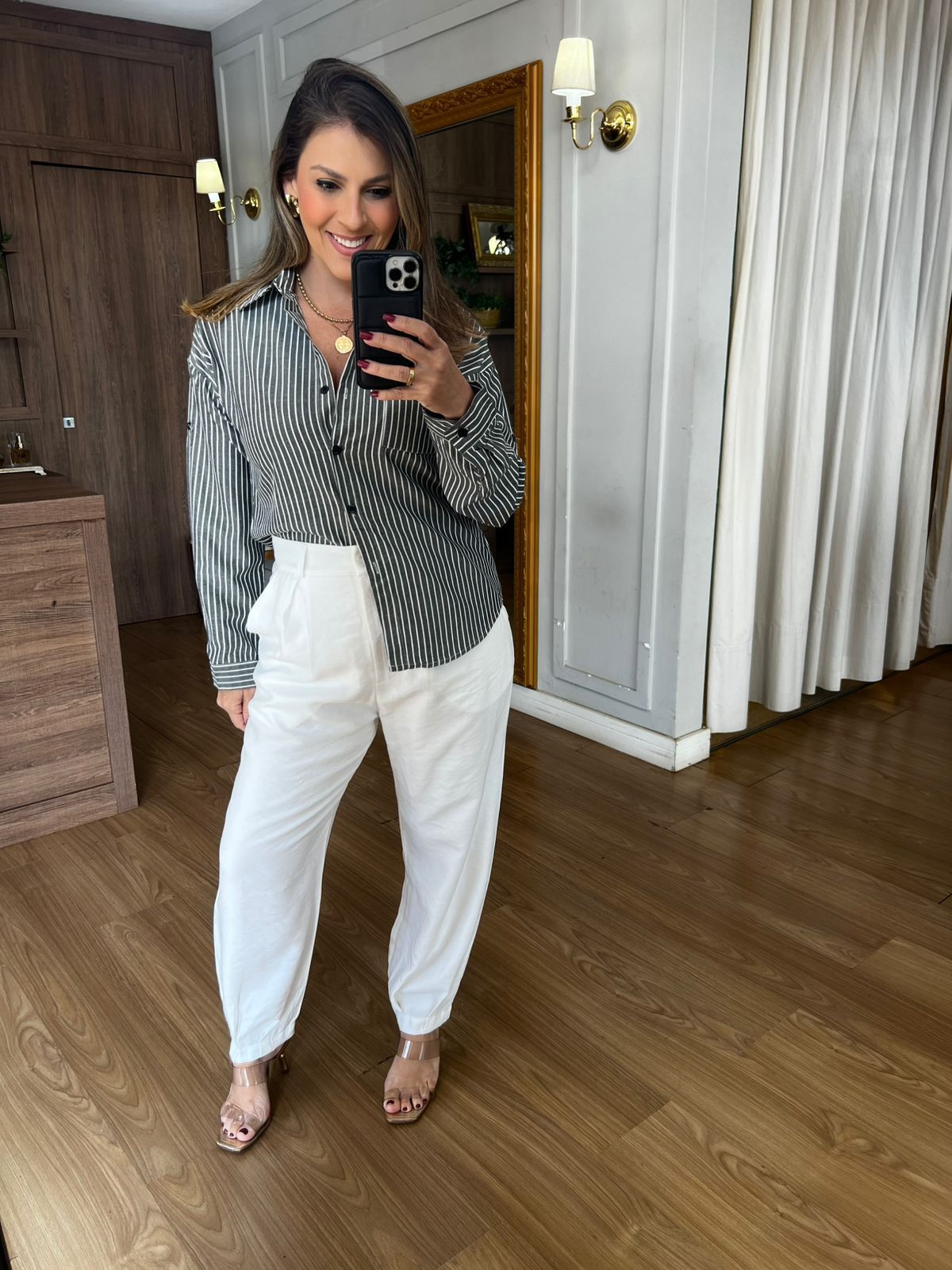 CAMISA LISTRADA - CHUMBO - Espasso Bela | Moda Feminina
