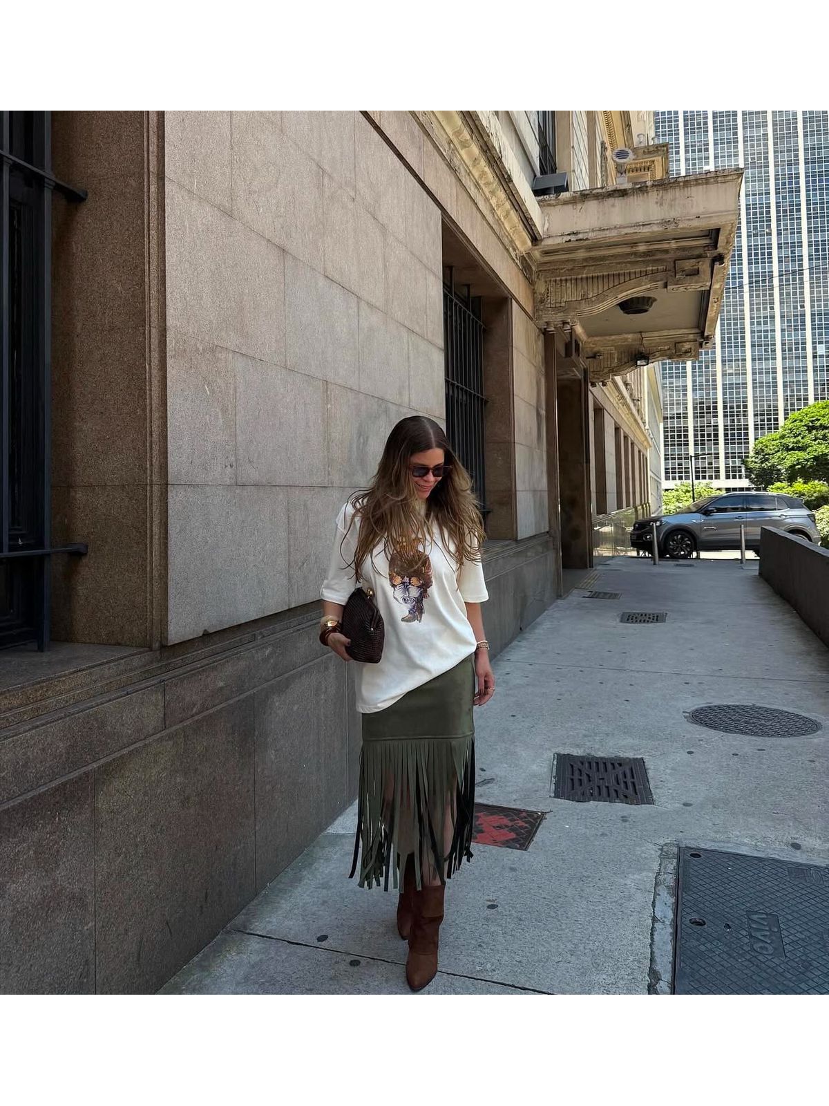 SAIA BOHO - VERDE MILITAR - Espasso Bela | Moda Feminina
