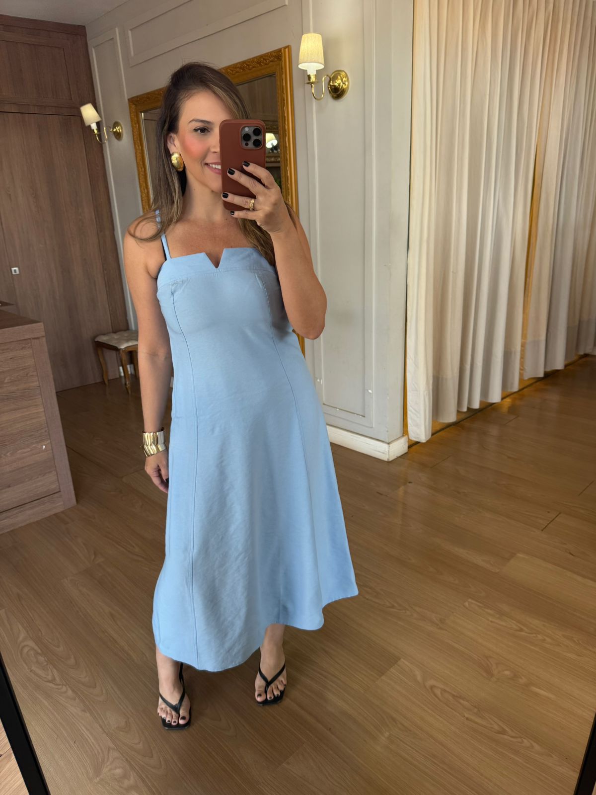 VESTIDO FLAVIA - AZUL - Espasso Bela | Moda Feminina