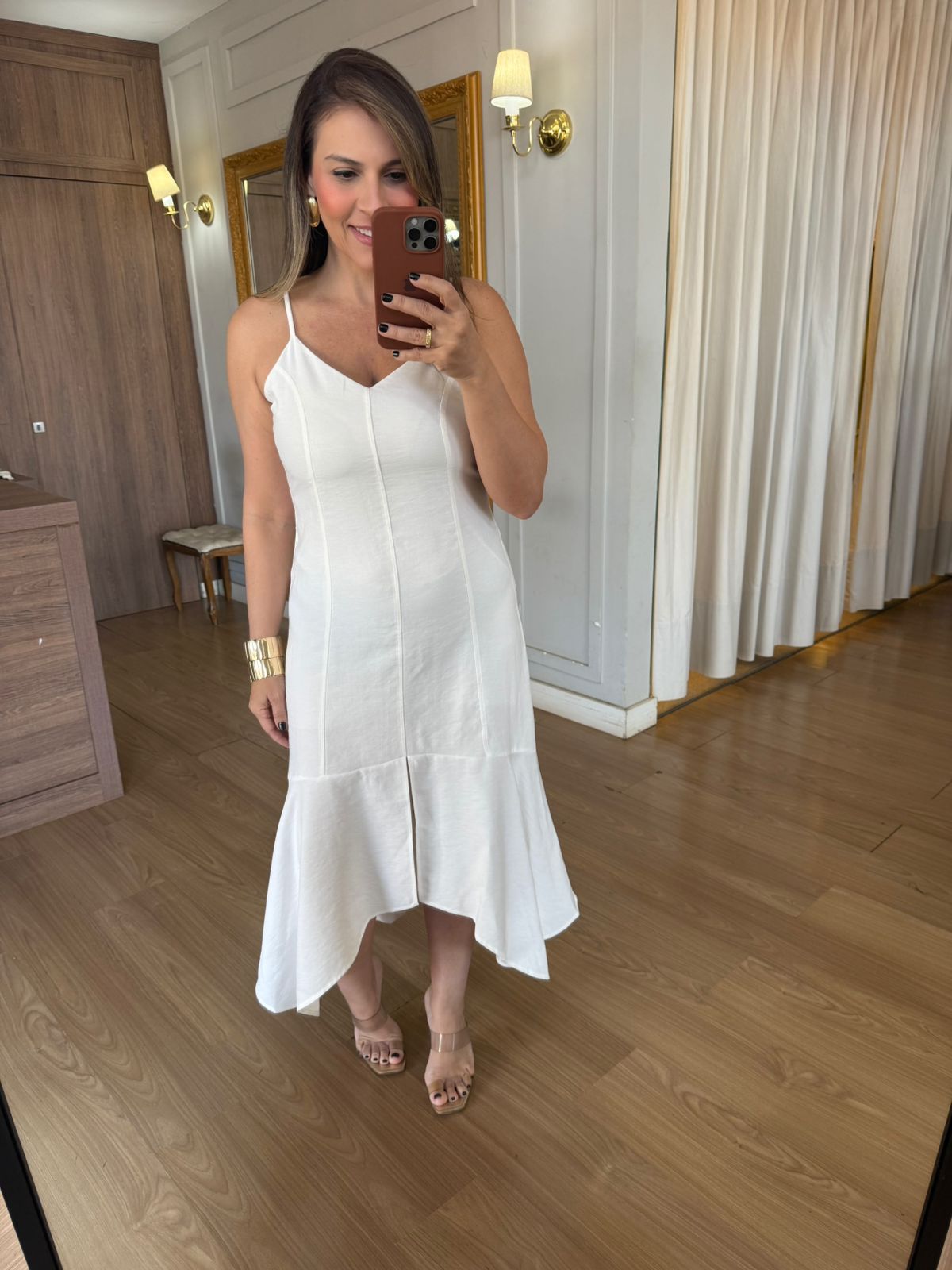 VESTIDO PEPLUM - OFF - Espasso Bela | Moda Feminina