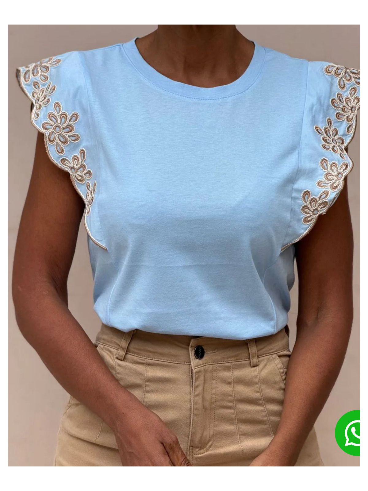 REGATA MALHA ZARA MUSCLE - AZUL - Espasso Bela | Moda Feminina