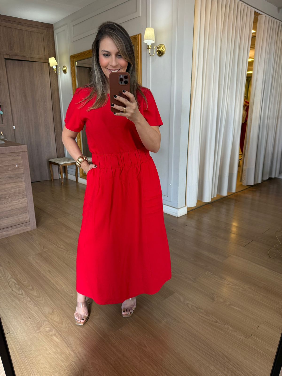 CONJUNTO LIOCEL FERNANDA - VERMELHO - Espasso Bela | Moda Feminina