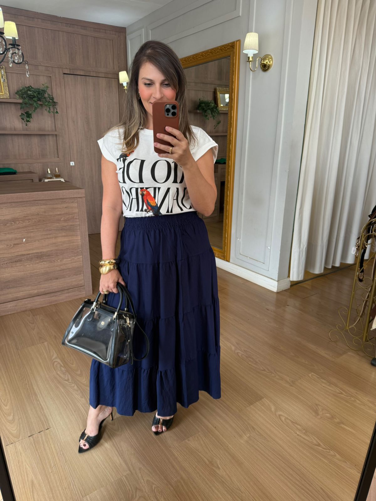 BLUSA MANGA JAPONESA 100% ALGODÃO - OFF COM SILK R... - Espasso Bela | Moda Feminina