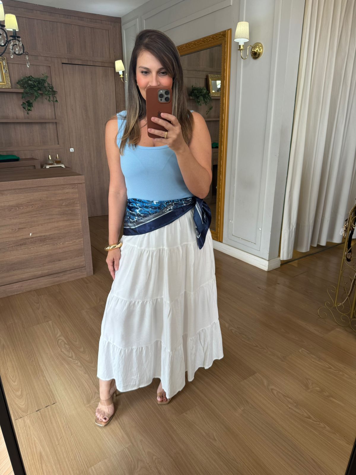 REGATA CANELADA - AZUL CANDY - Espasso Bela | Moda Feminina