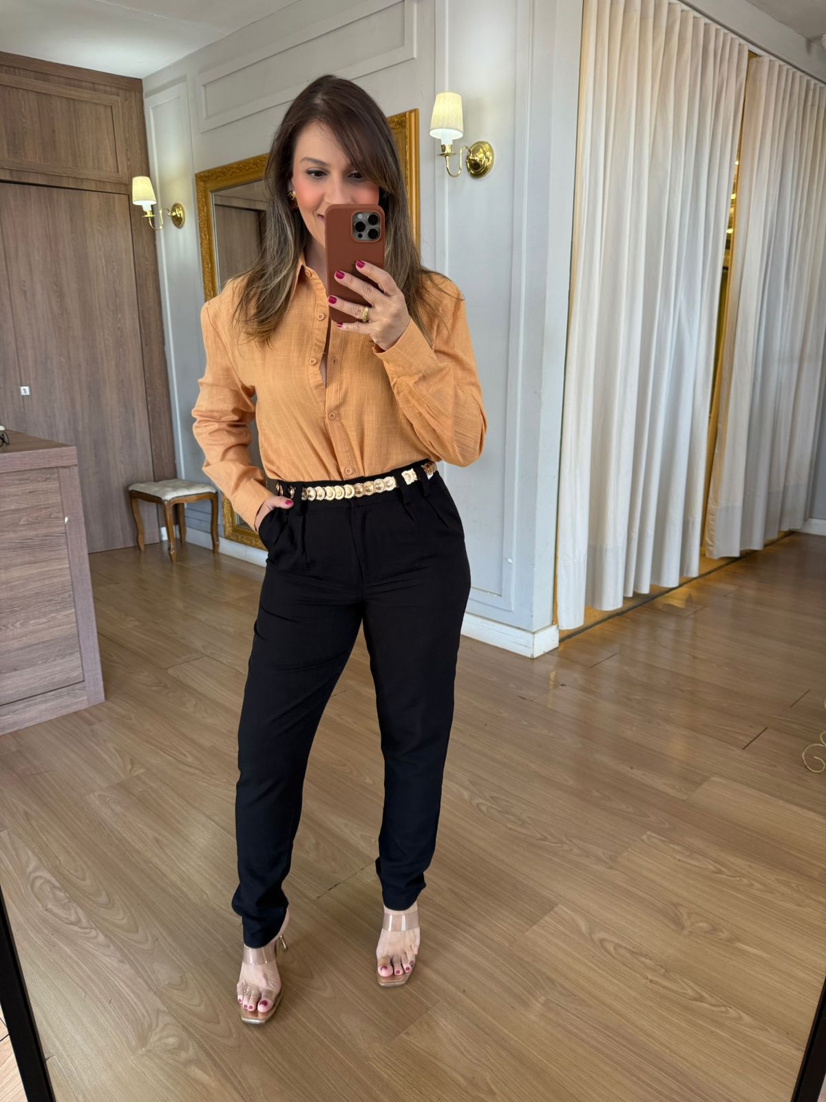 CALÇA ALFAIATARIA MI - PRETA - Espasso Bela | Moda Feminina