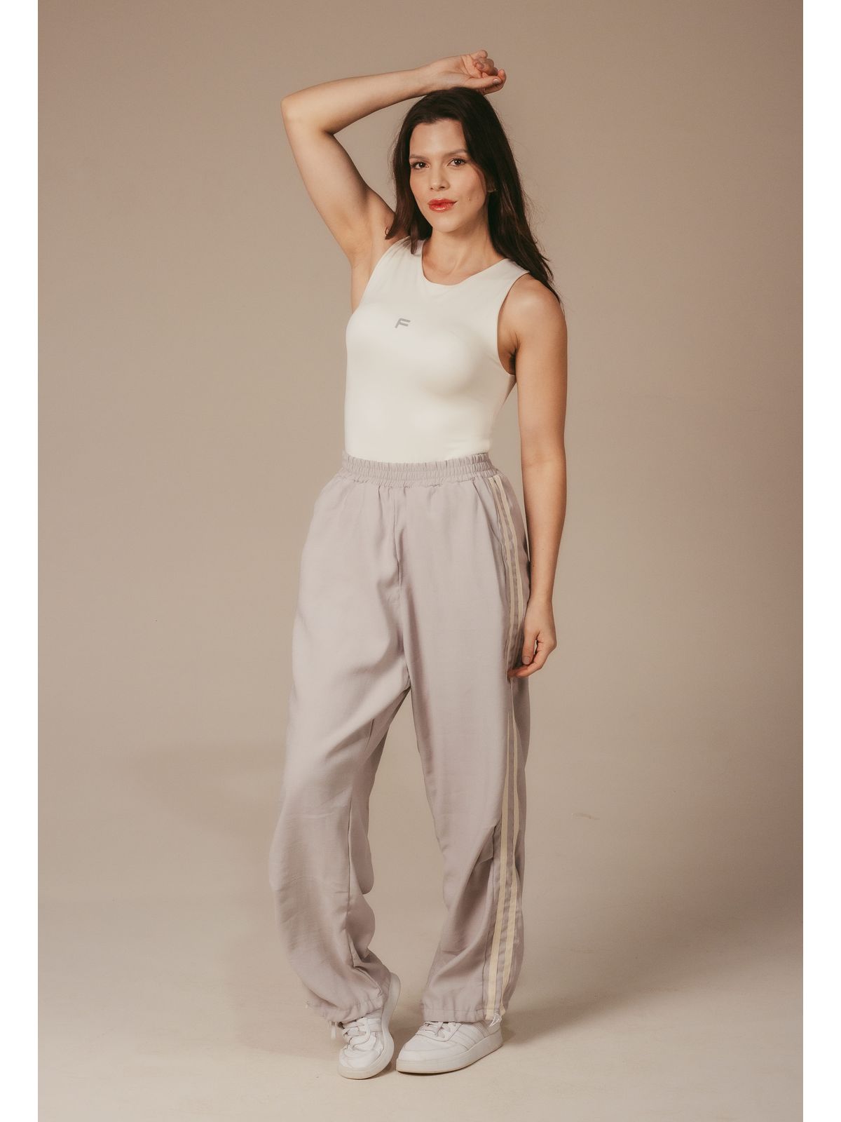 Body Fitness Feminino Maria Marta Off White