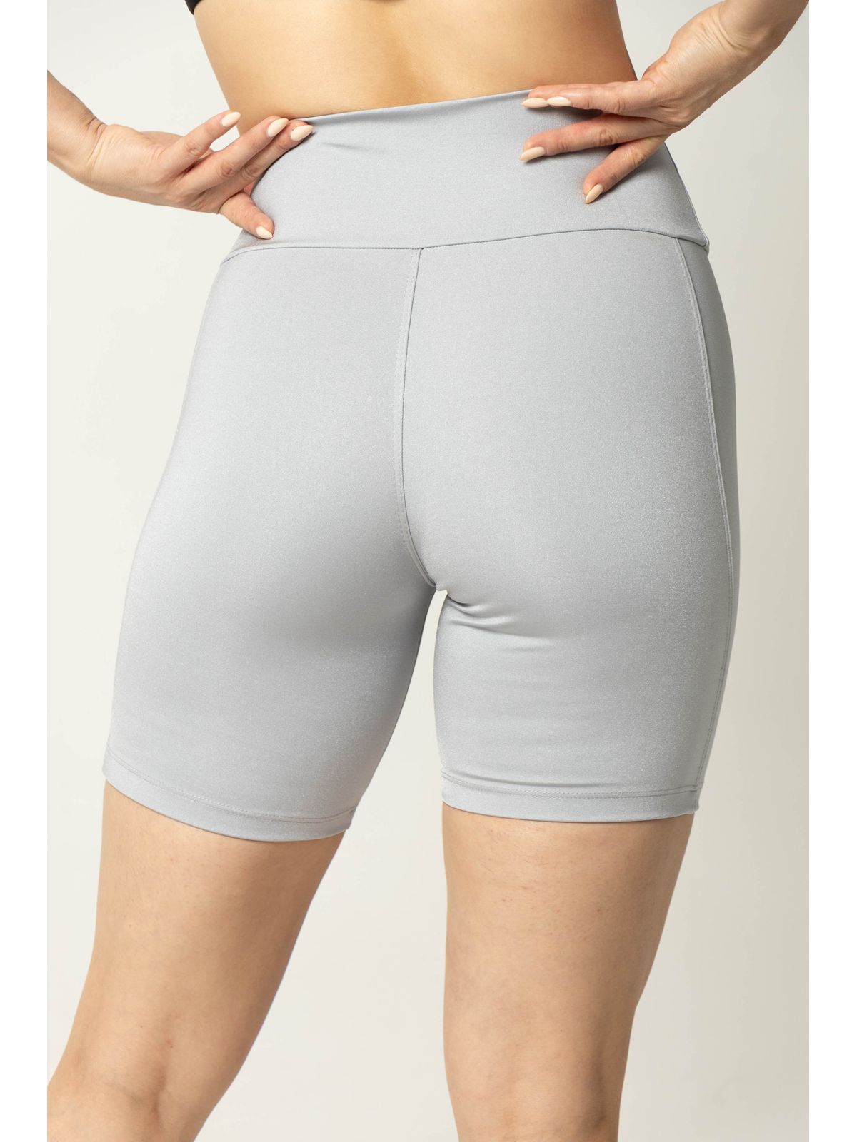 Short Fitness Alice com Recorte Nevoa