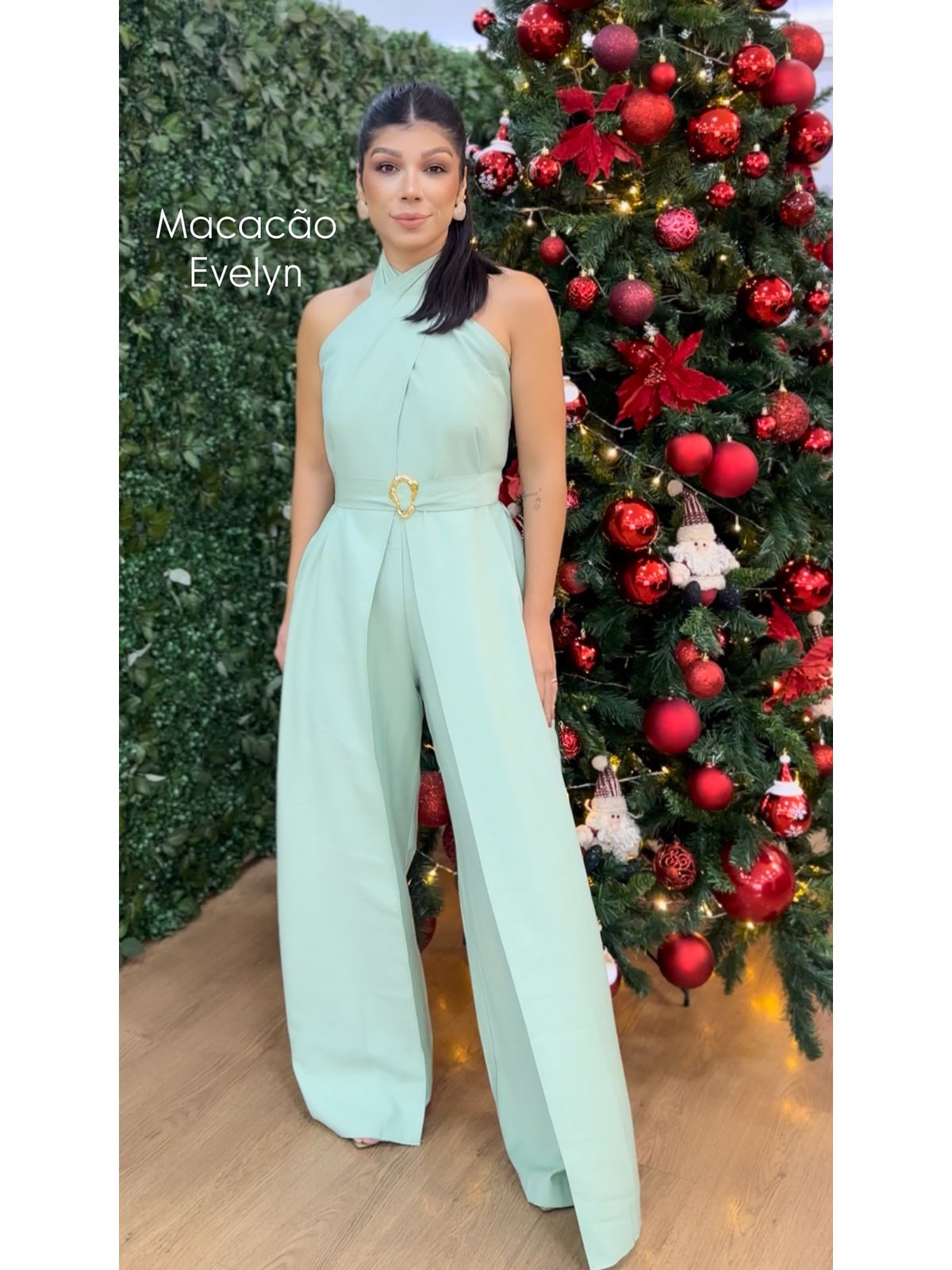 Macacão Evelyn Oliva - 4766-11 - FIKBELLA