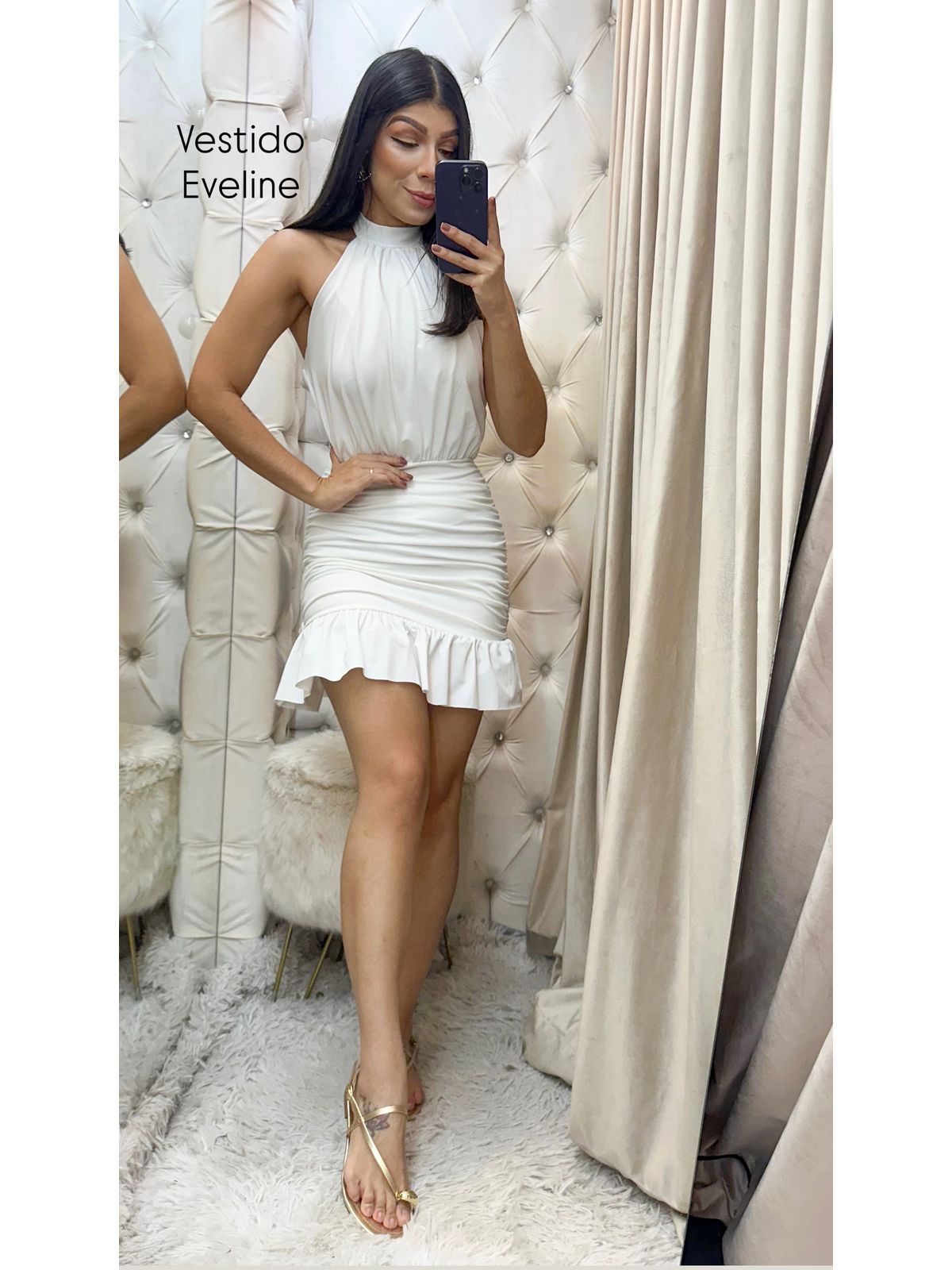 Vestido Eveline off - 4499-7 - FIKBELLA