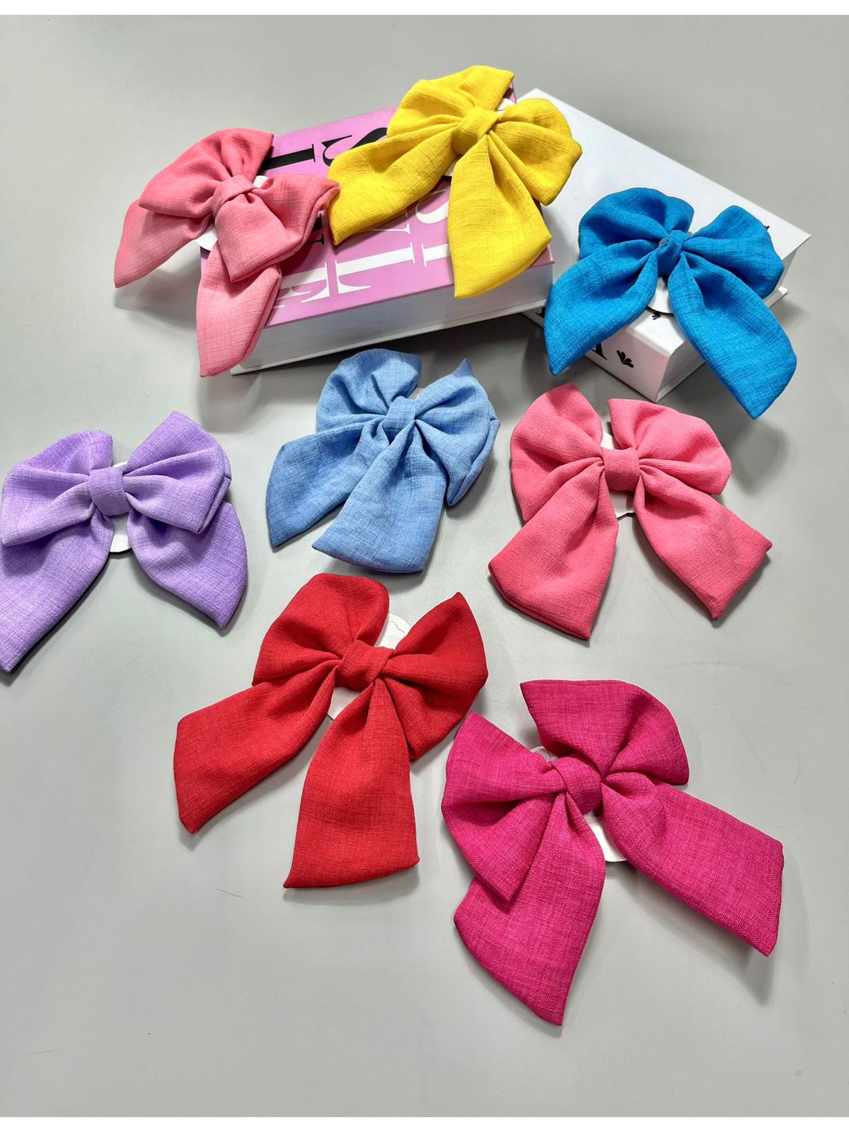 Laços Grande Coloridos - Isa Cintra Moda Infantil