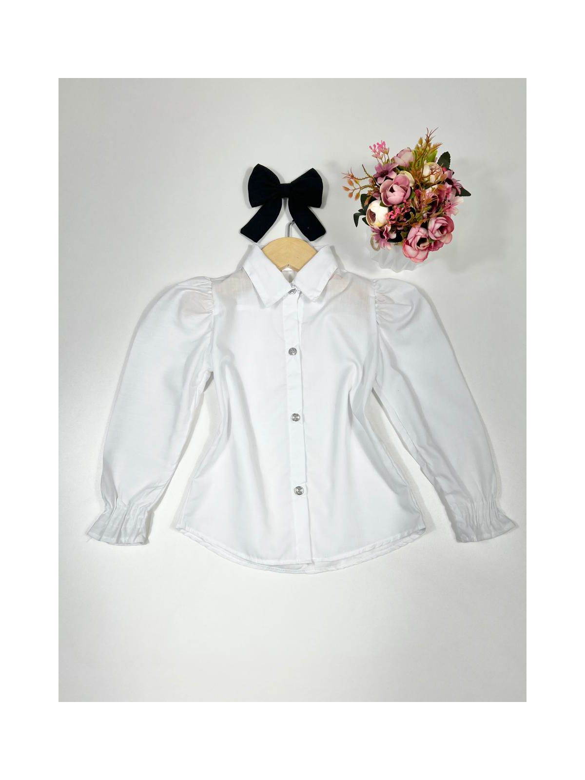 Camisa Social Feminina - Isa Cintra Moda Infantil