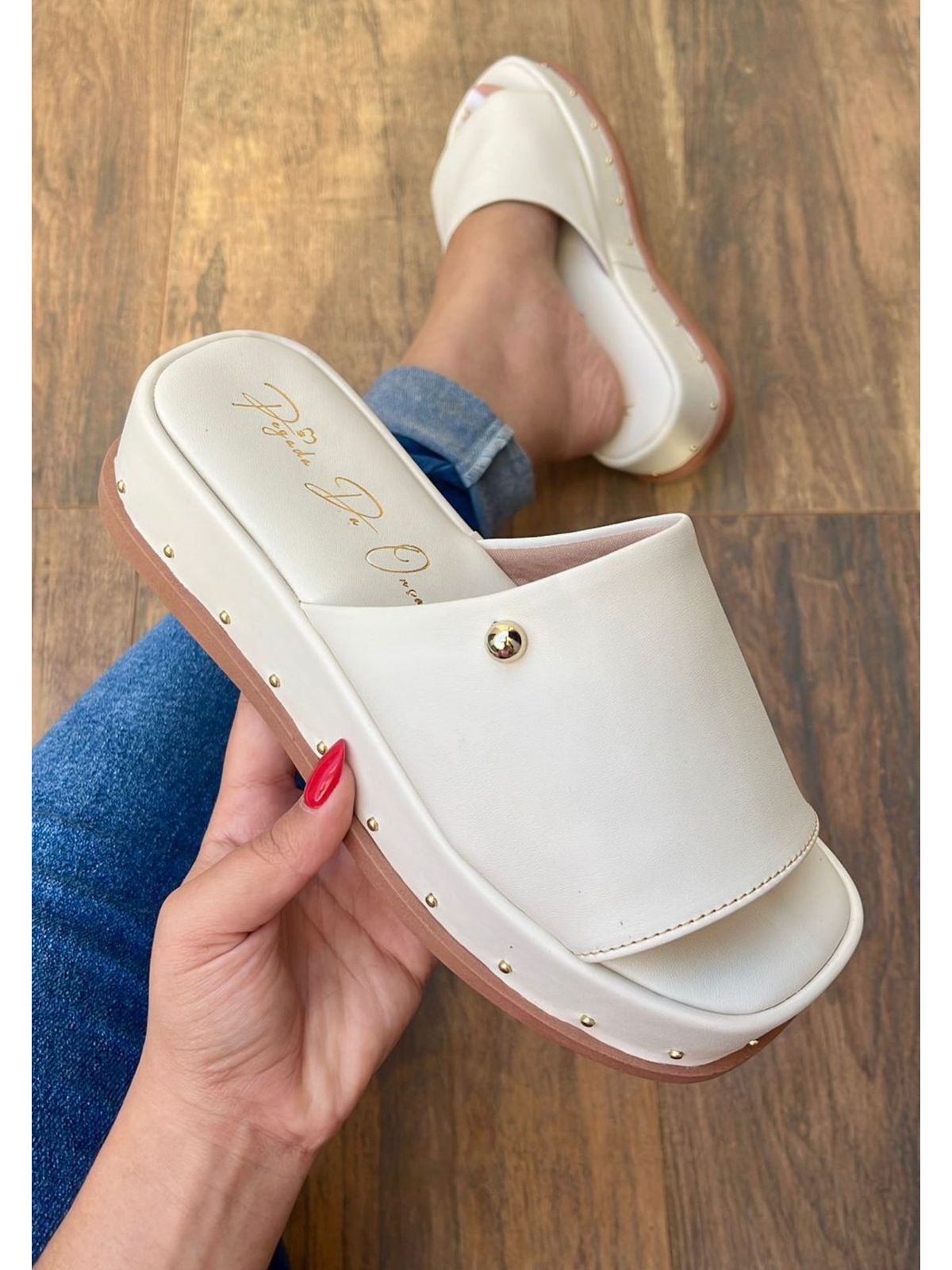 Flat Melissa Off-White