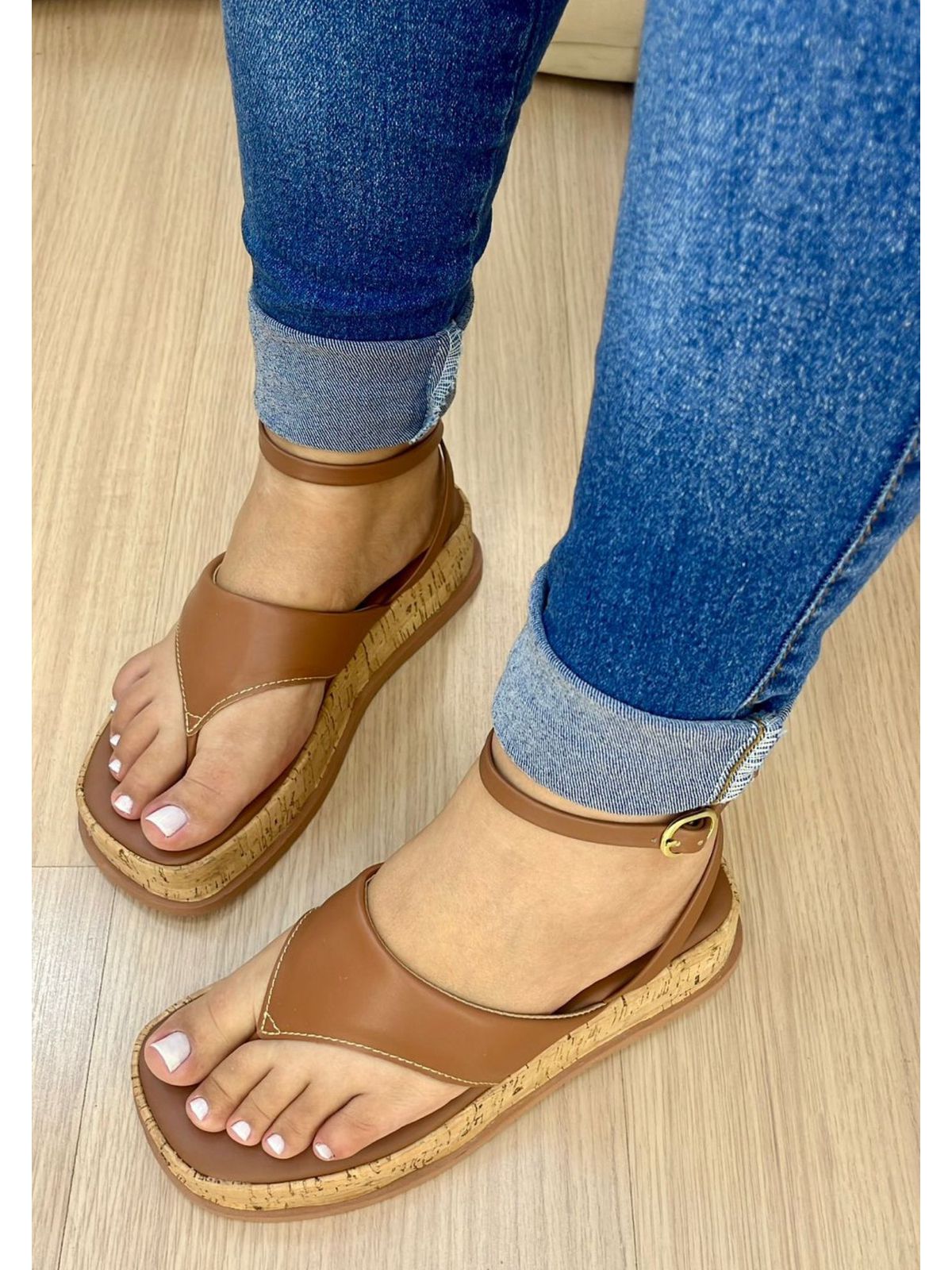 Flat Gaby Caramelo