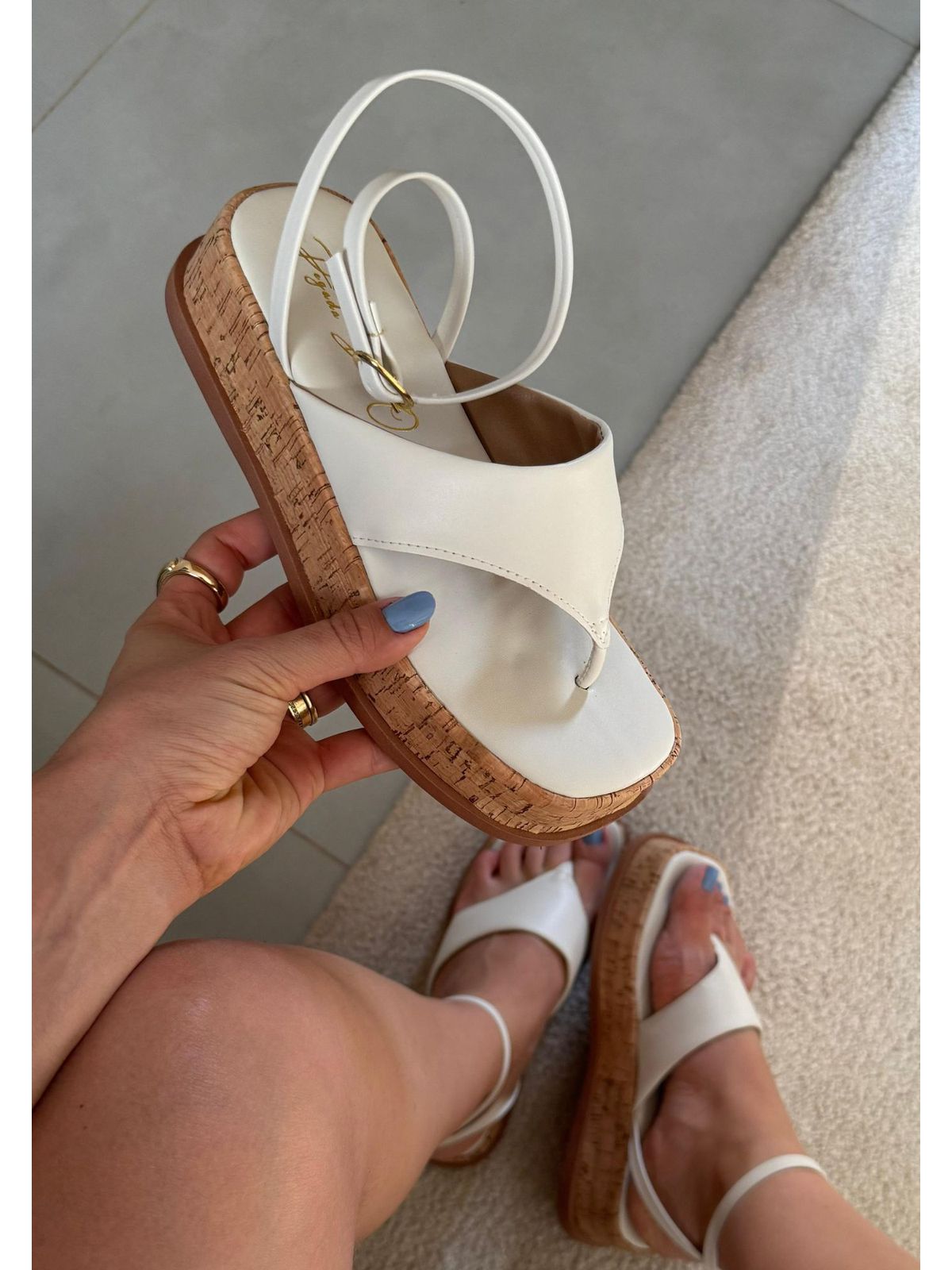 Flat Gaby Off-White