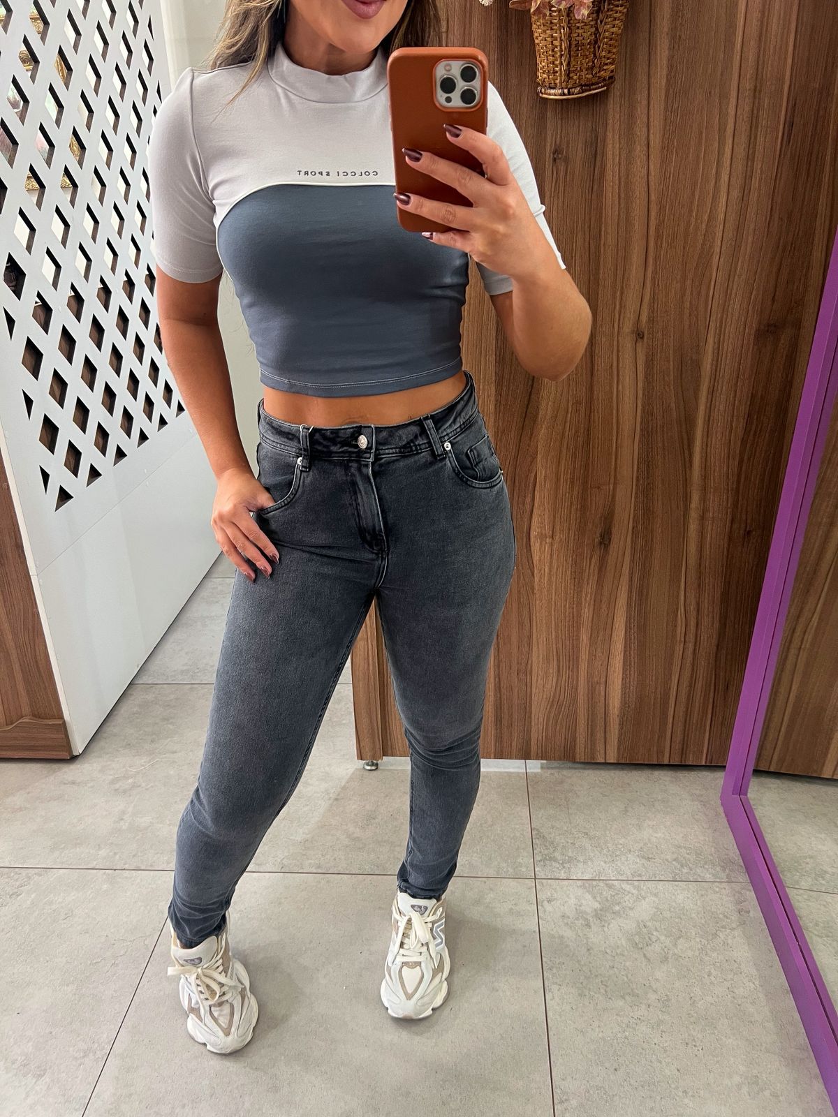 Calça Black Jeans Cigarrete 