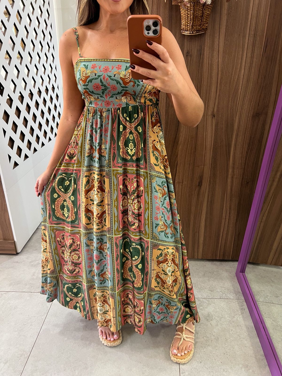 Vestido Cropped Estampado Naipe Animal Farm