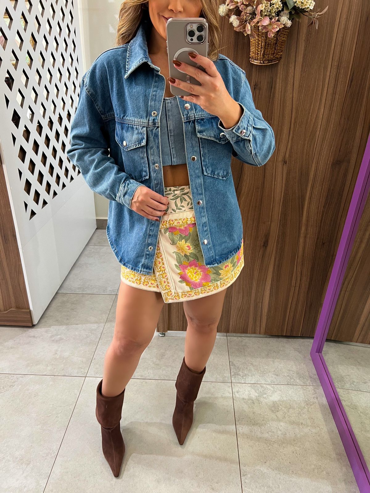 Camisa Jeans Vintage Nxo 