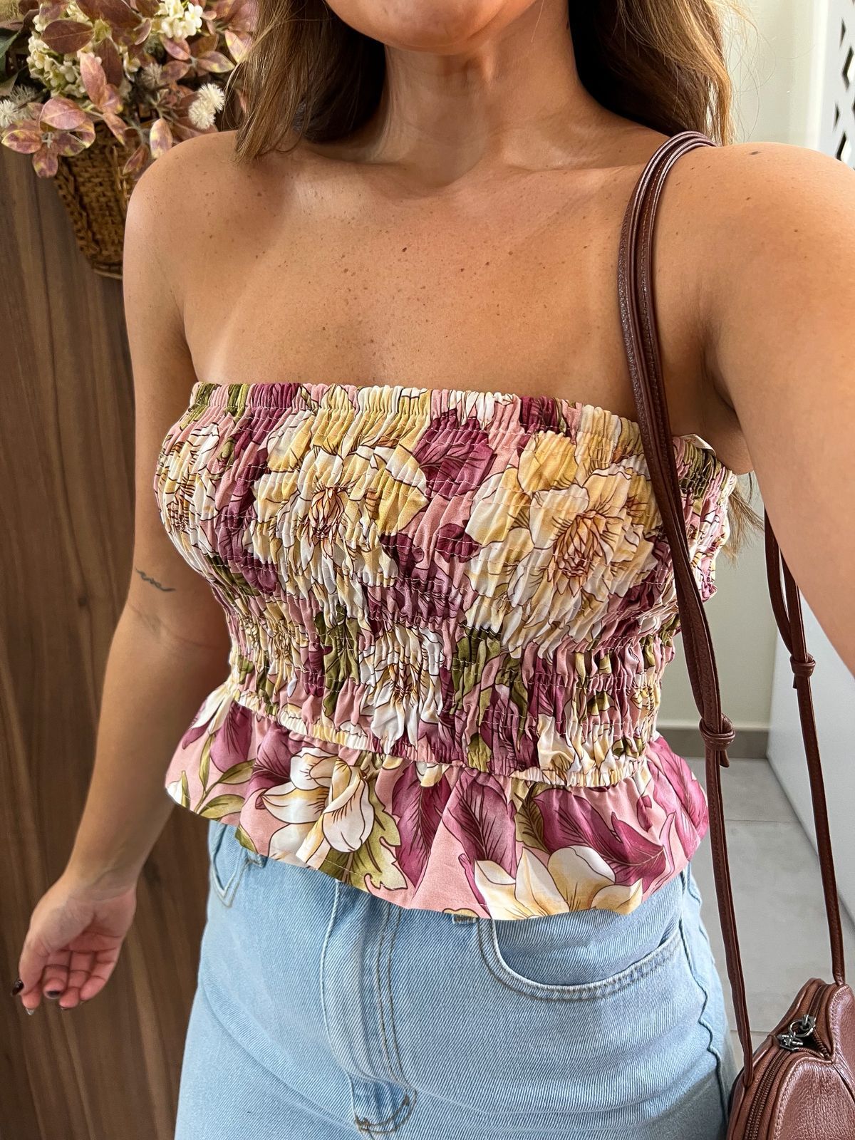Top Estampado Serena Farm