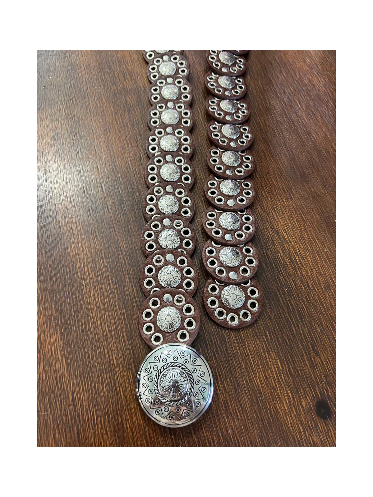 Cinto Feminino Boho Country Marrom 