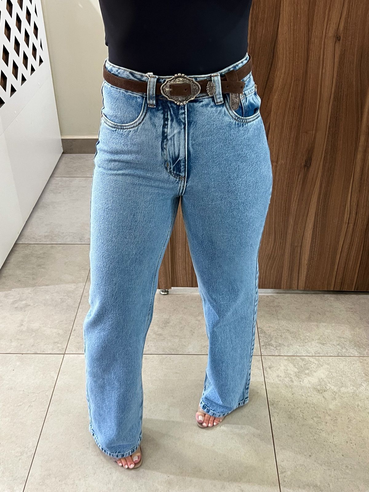Calça Jeans Reta Basic
