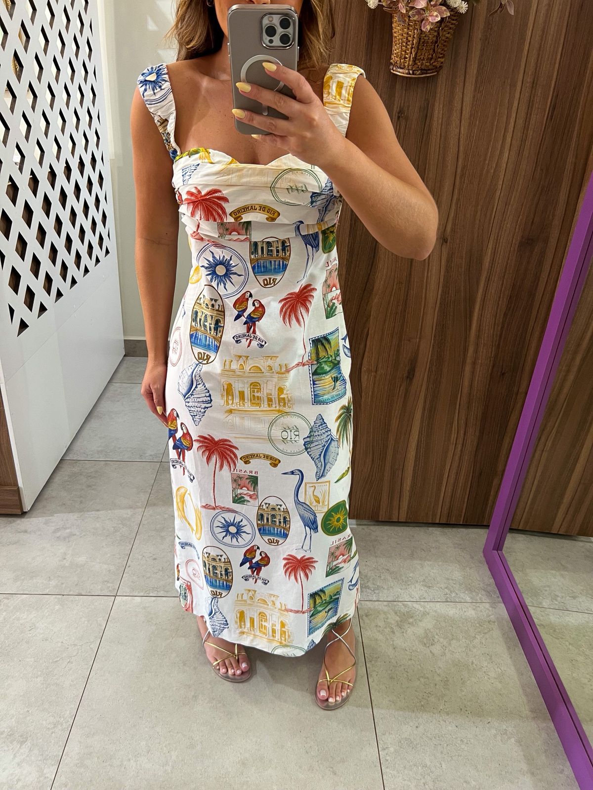 Vestido Tropical Vintage Farm