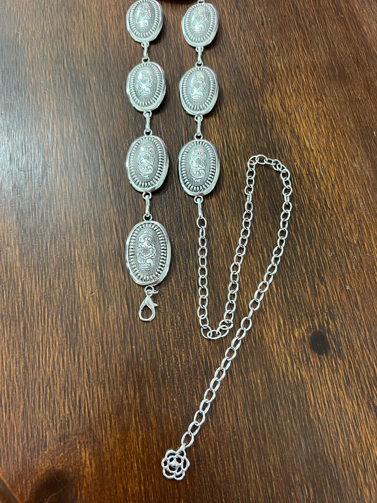 Cinto Medalha Boho Prata 