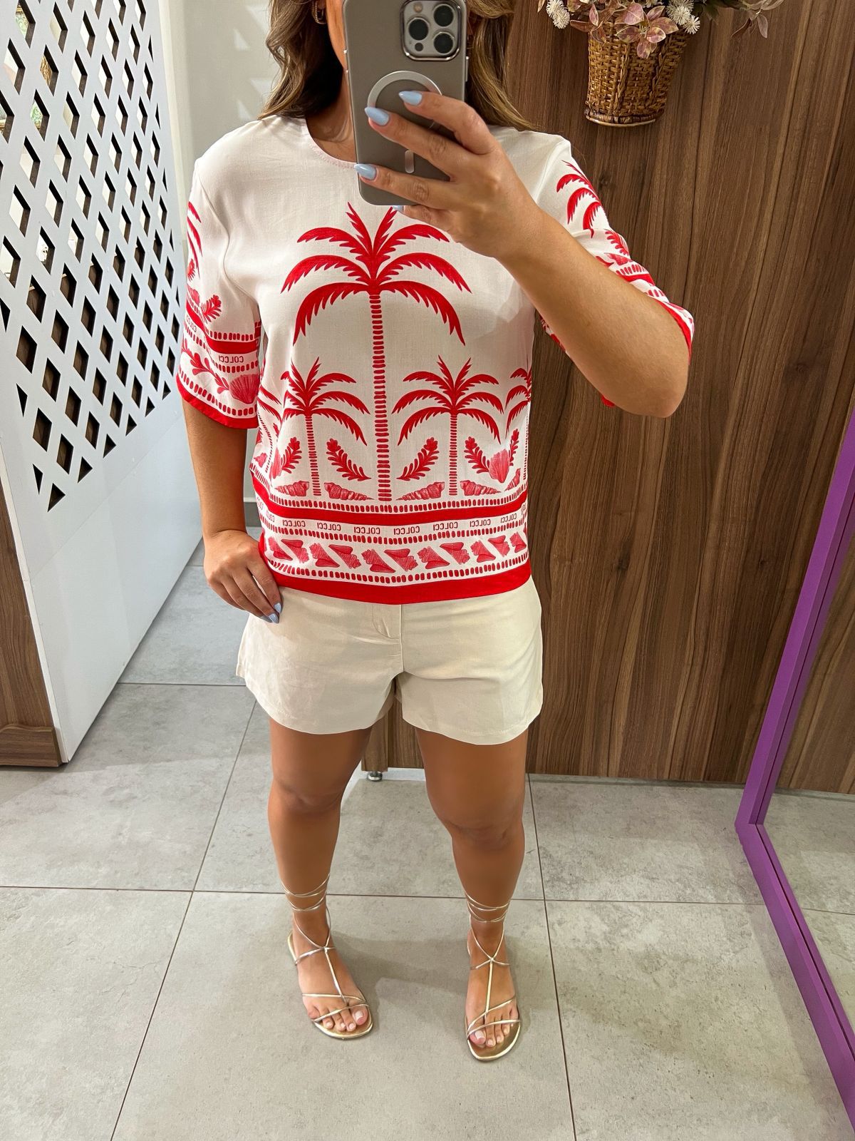 Camiseta Estampada Comfort Colcci