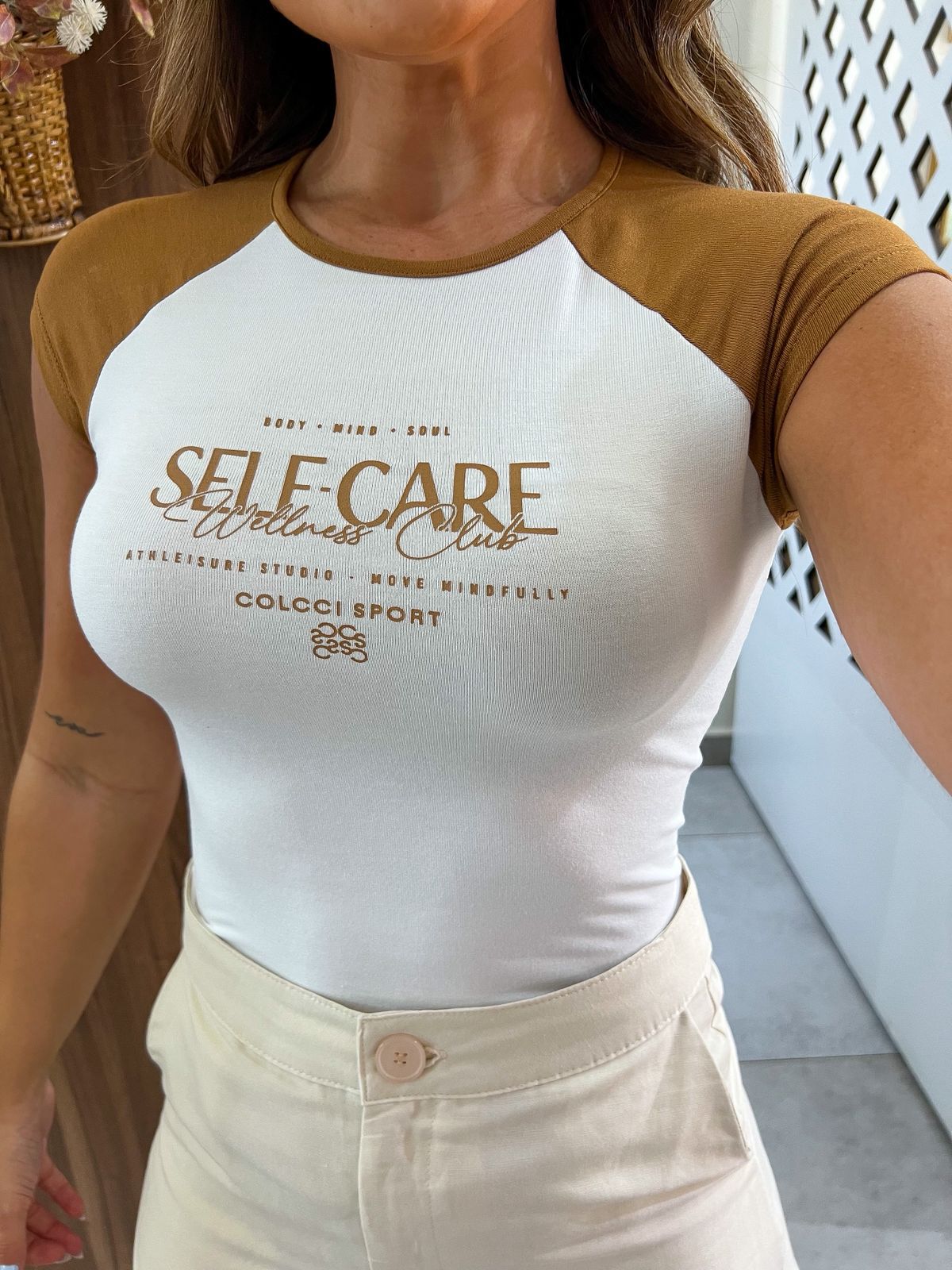 Camiseta Slim Contrast Colcci Sport