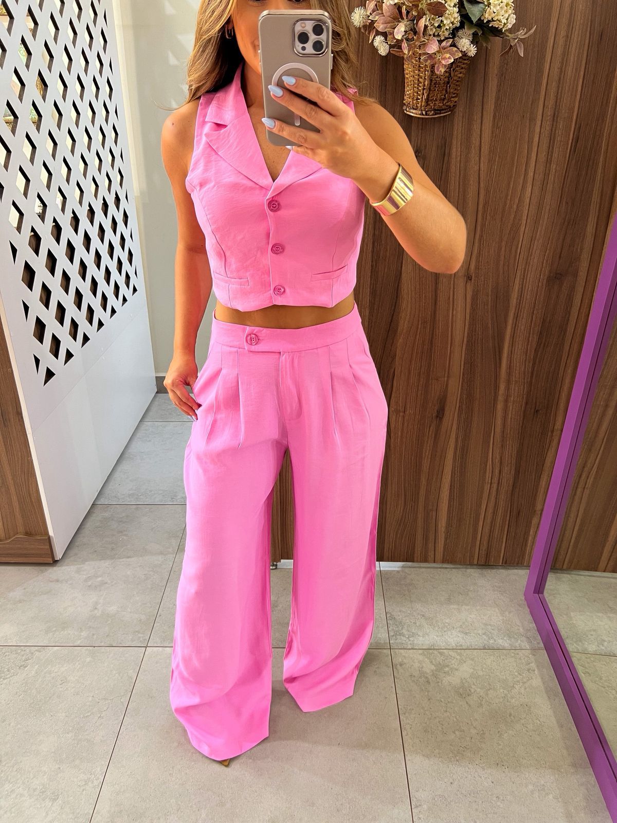 Conjunto Alfaiataria Rosa Maia 